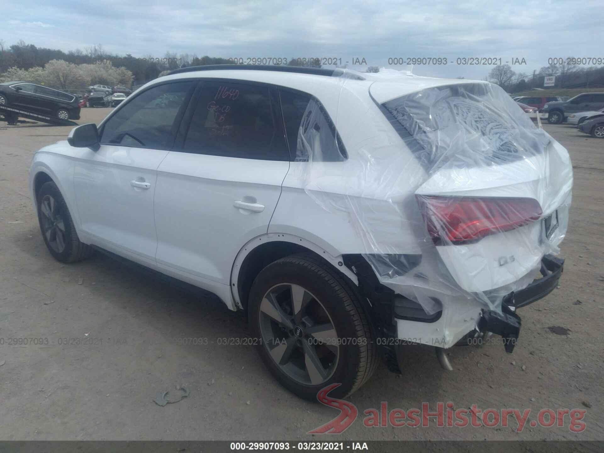 WA1ANAFY4L2107449 2020 AUDI Q5