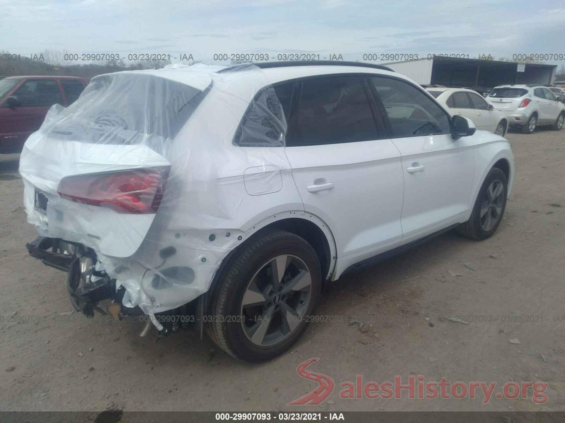 WA1ANAFY4L2107449 2020 AUDI Q5