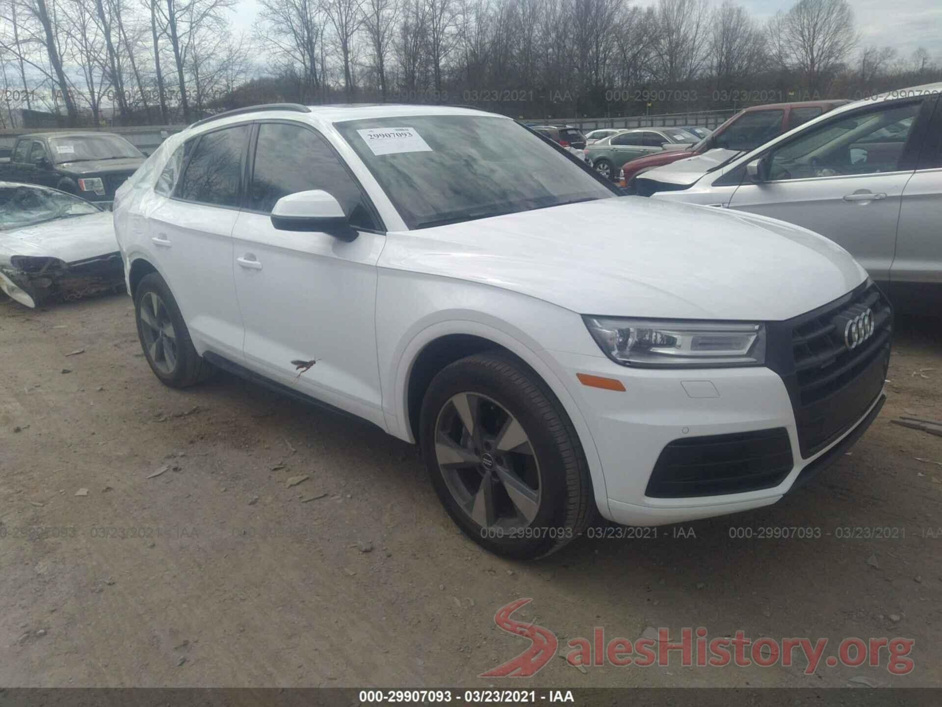 WA1ANAFY4L2107449 2020 AUDI Q5