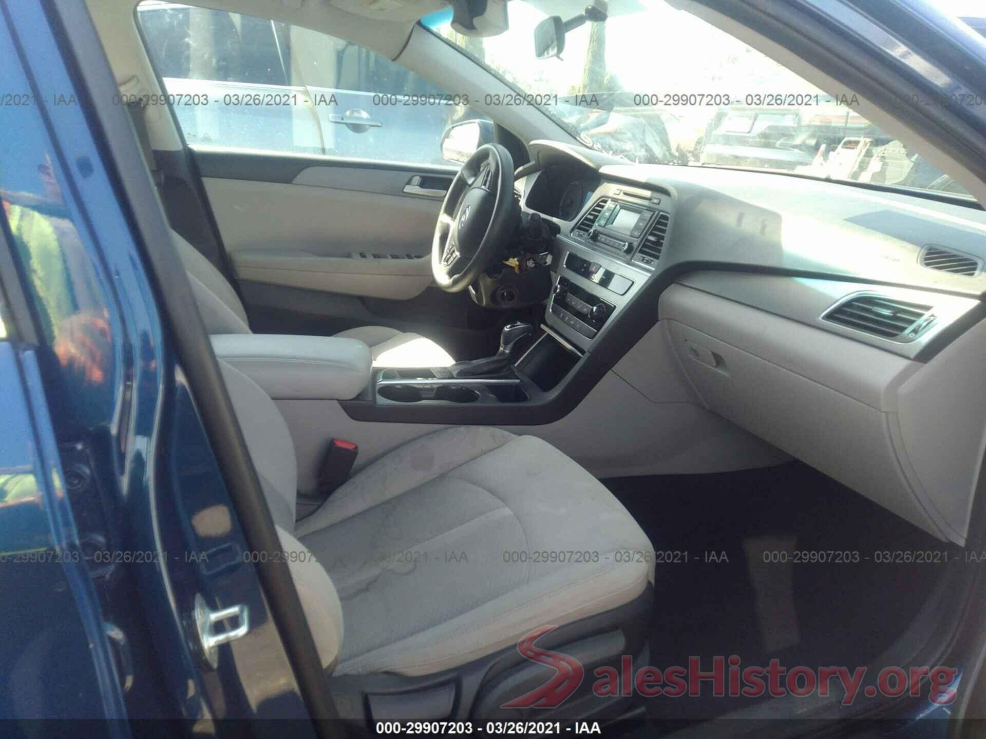 5NPE24AF1HH522287 2017 HYUNDAI SONATA