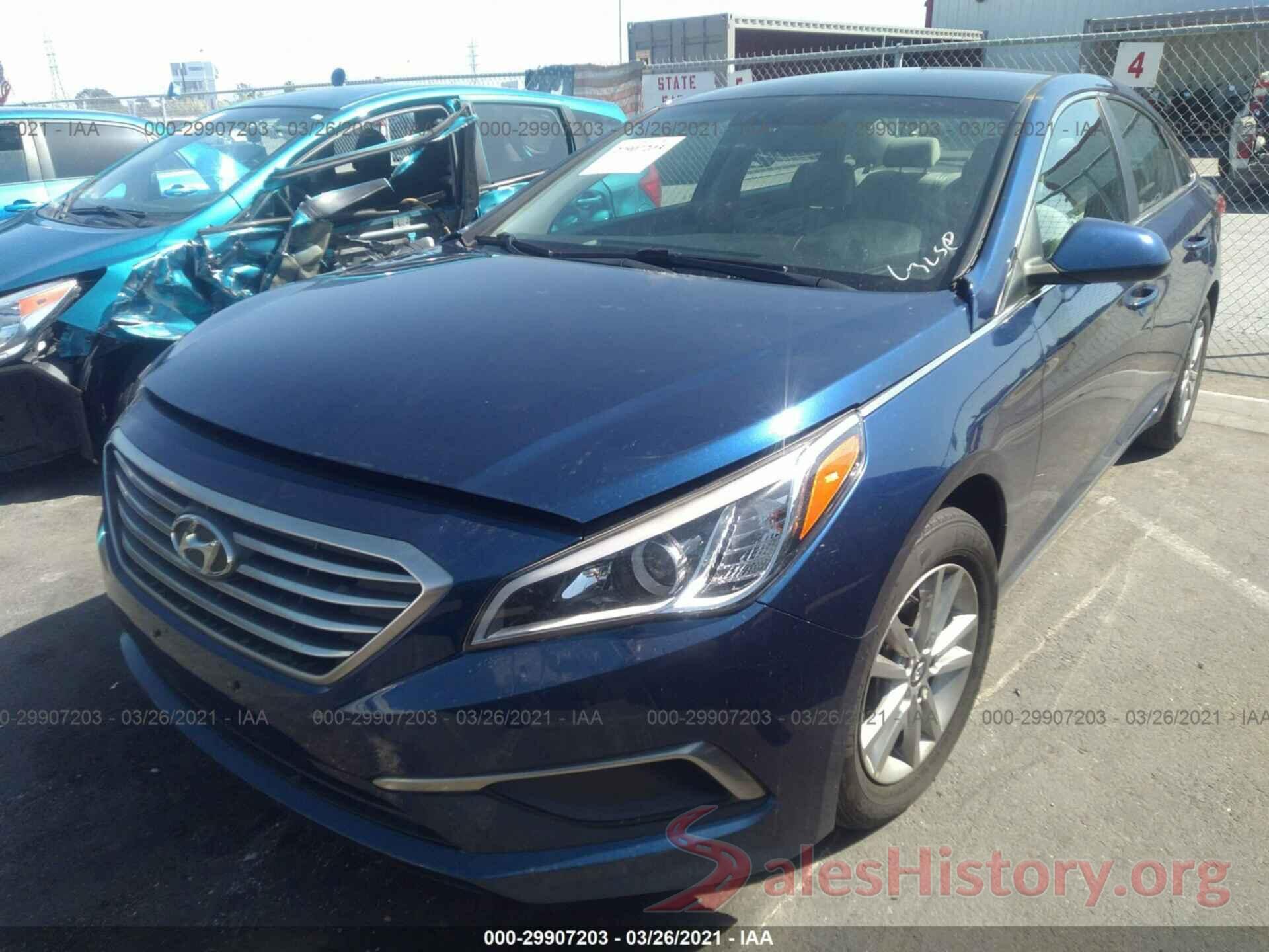 5NPE24AF1HH522287 2017 HYUNDAI SONATA