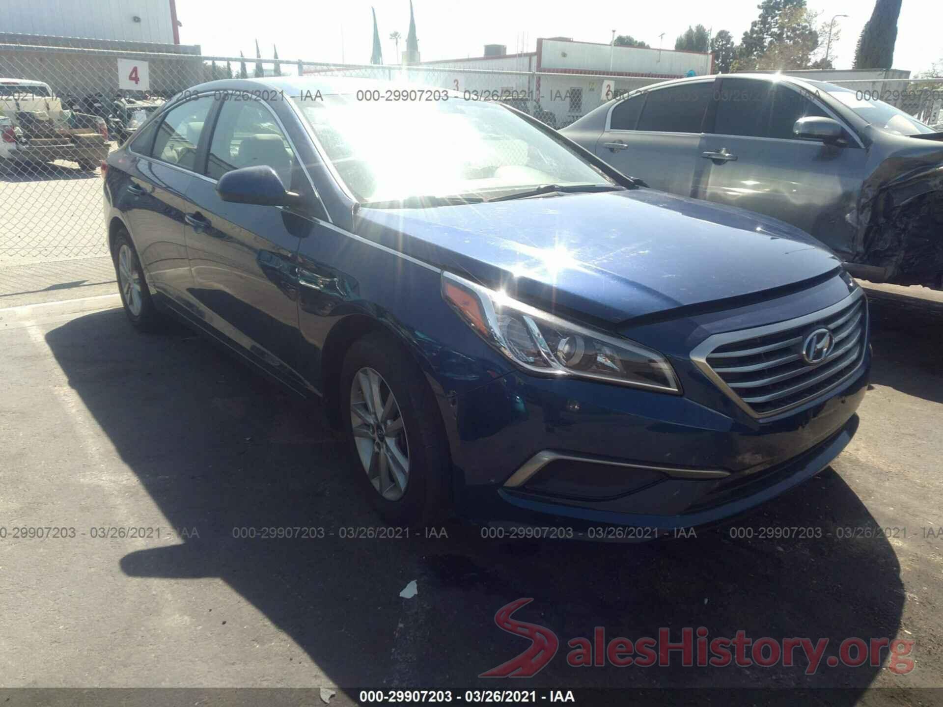 5NPE24AF1HH522287 2017 HYUNDAI SONATA