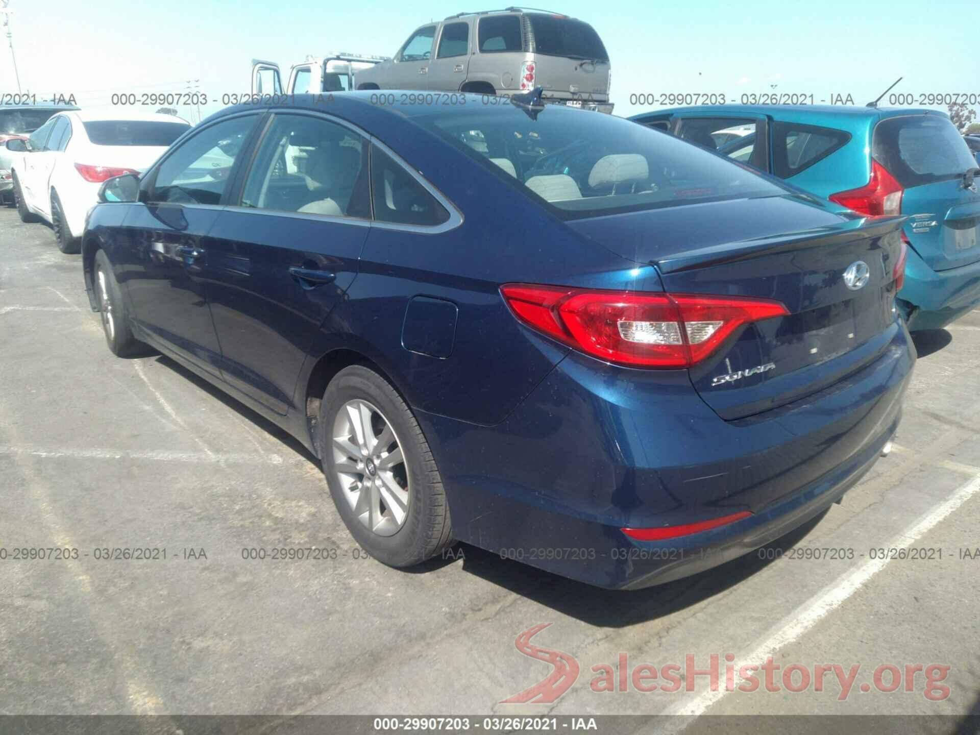 5NPE24AF1HH522287 2017 HYUNDAI SONATA