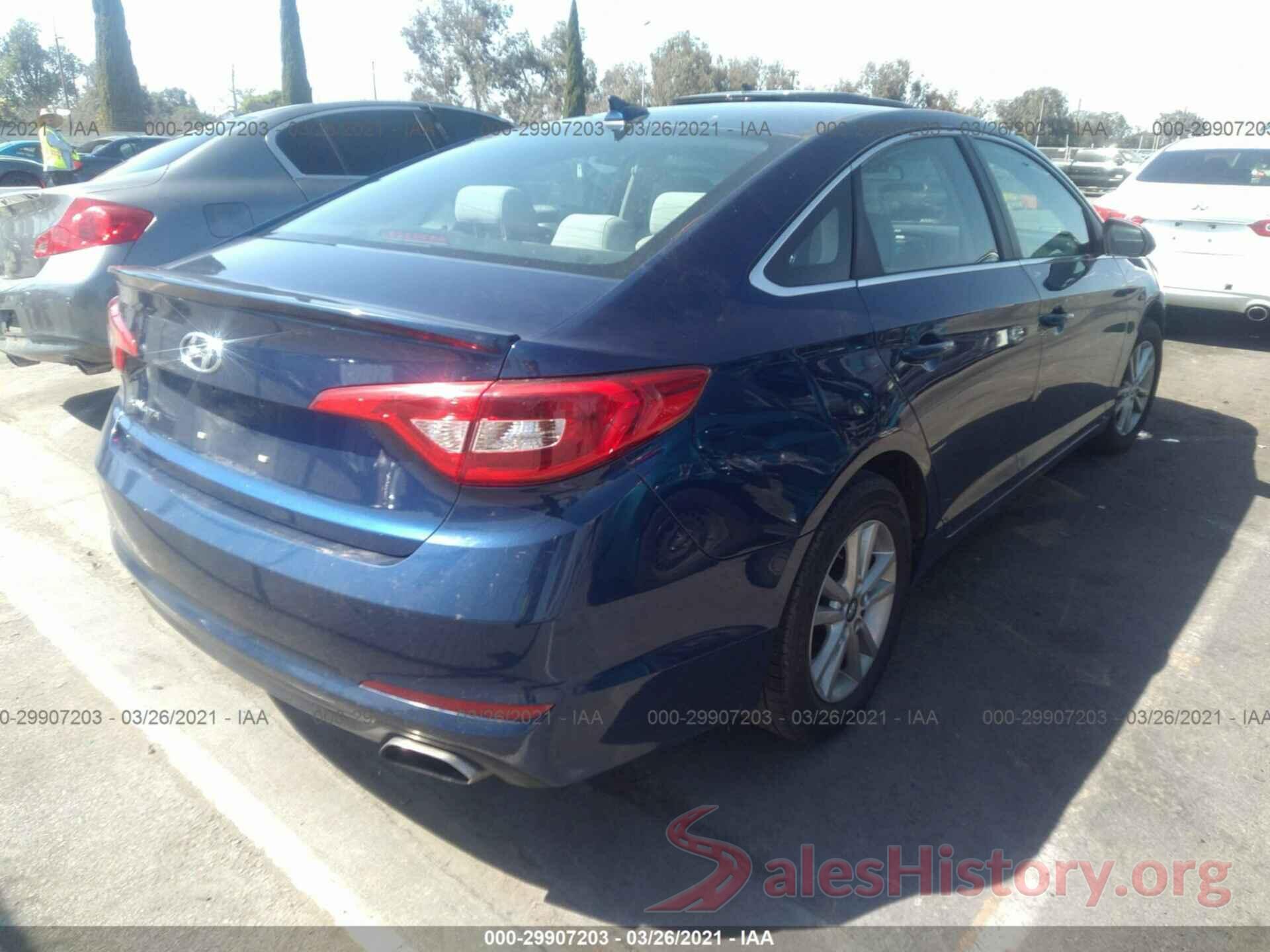 5NPE24AF1HH522287 2017 HYUNDAI SONATA