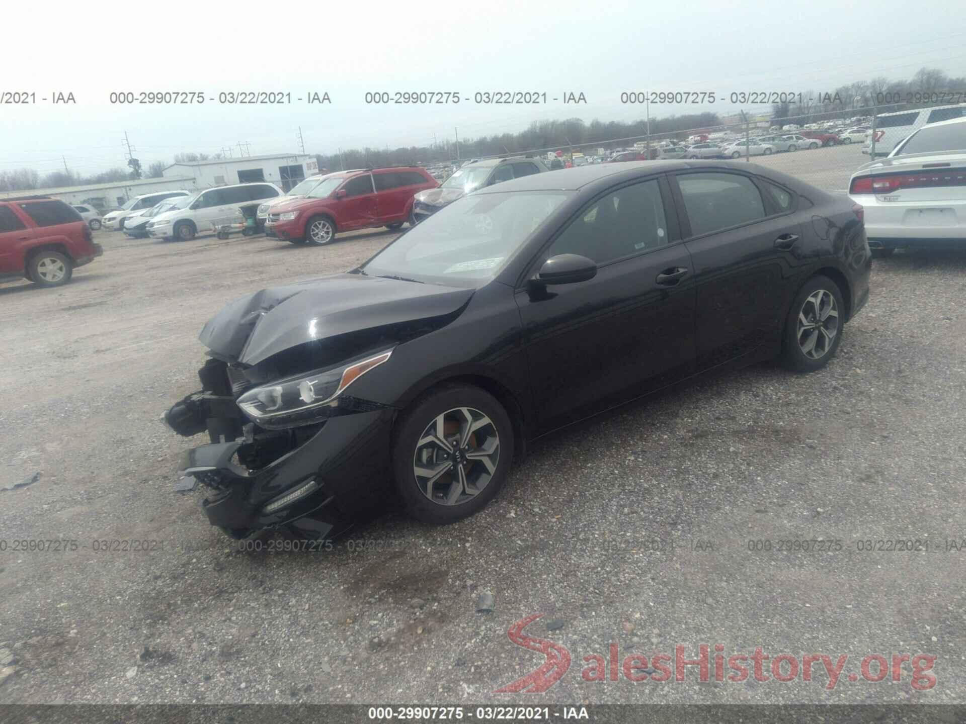 3KPF24AD8KE114691 2019 KIA FORTE