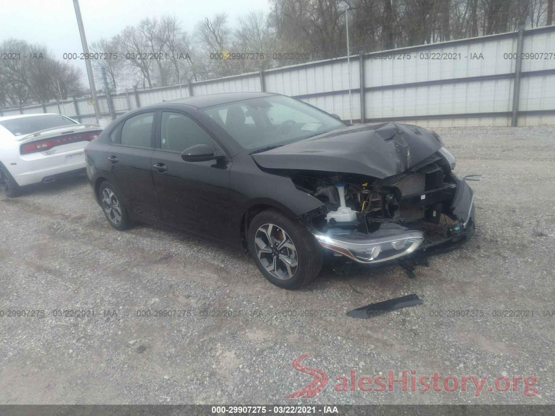 3KPF24AD8KE114691 2019 KIA FORTE