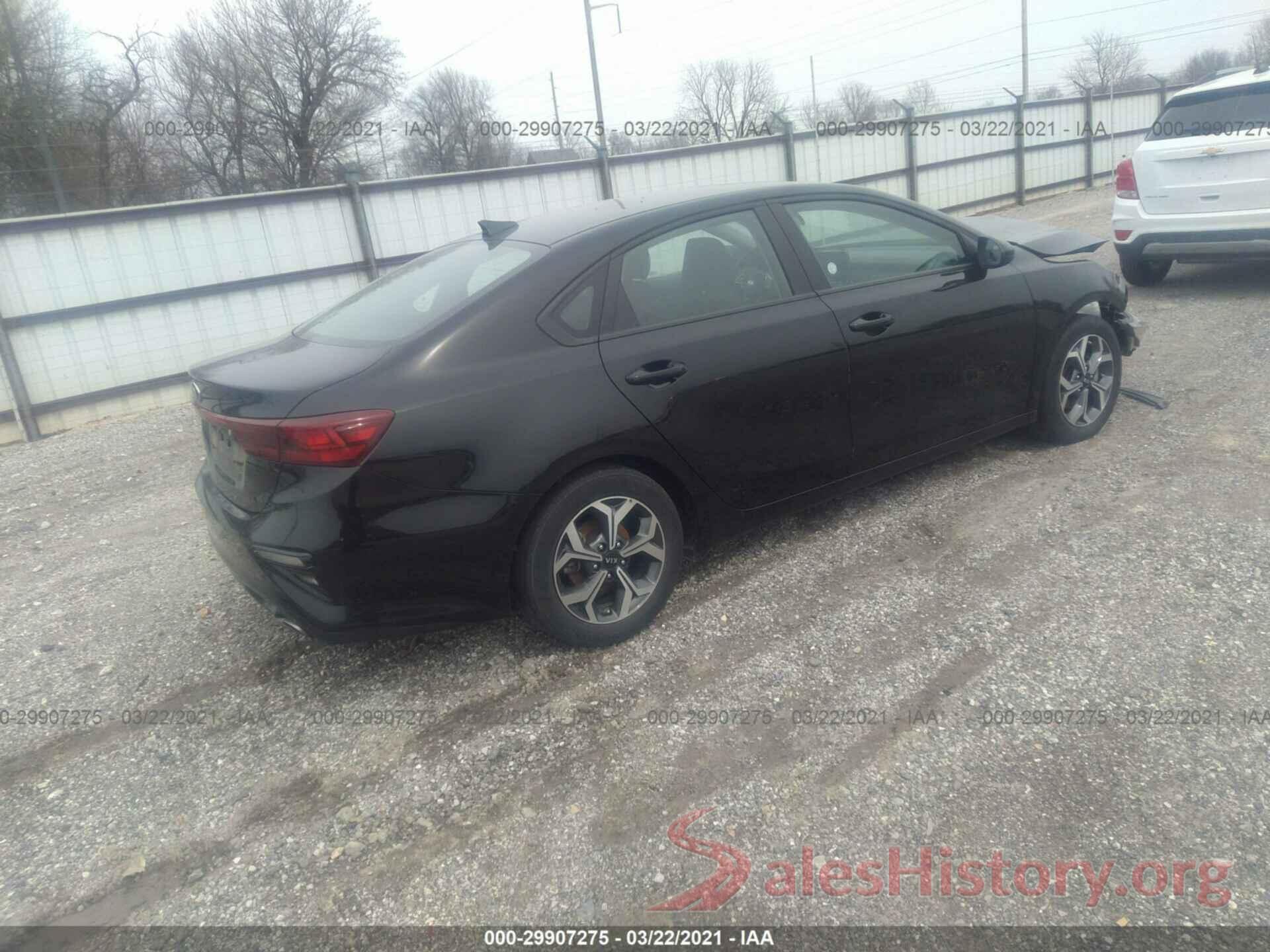 3KPF24AD8KE114691 2019 KIA FORTE