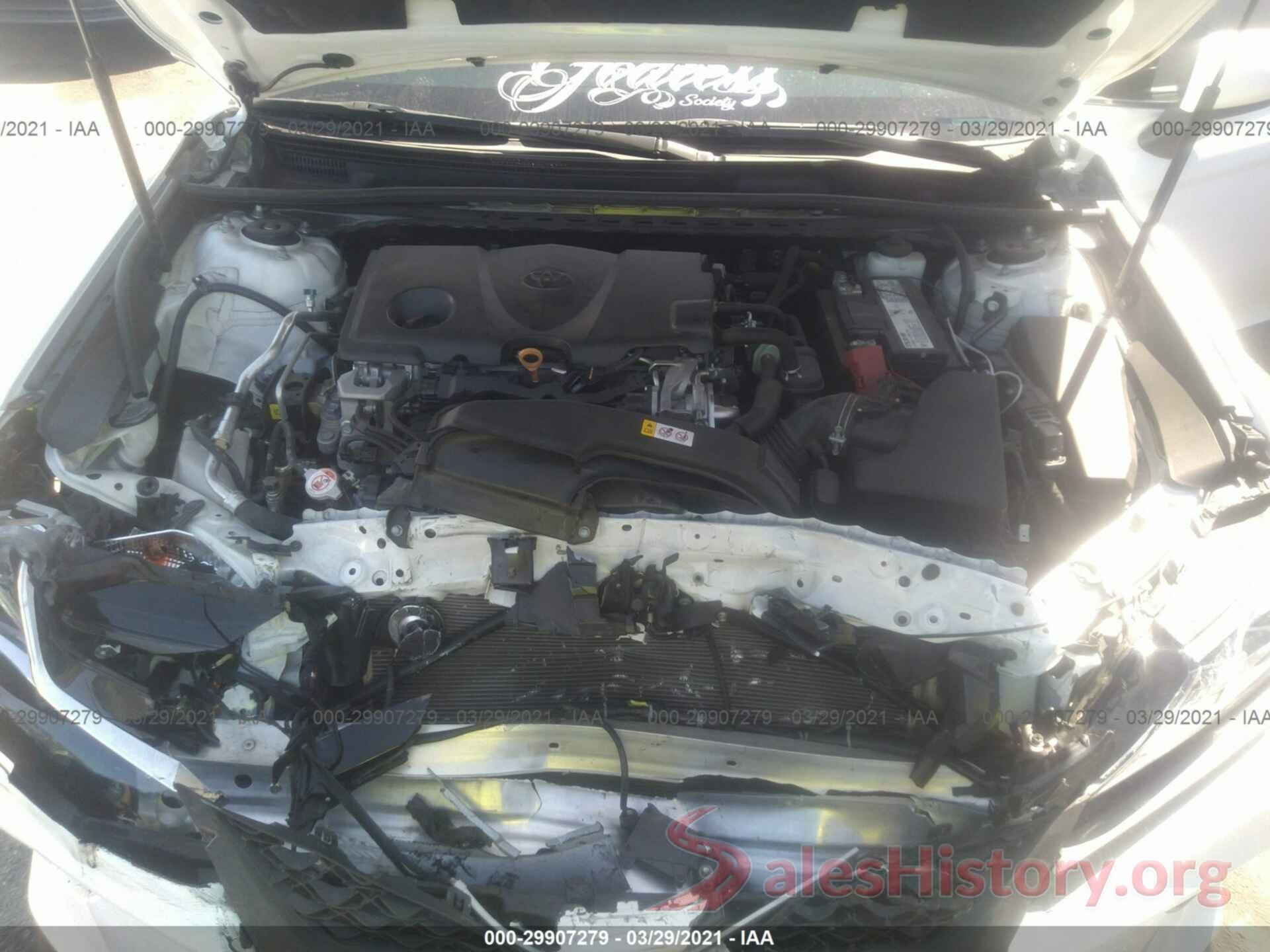 4T1B11HK7KU257424 2019 TOYOTA CAMRY