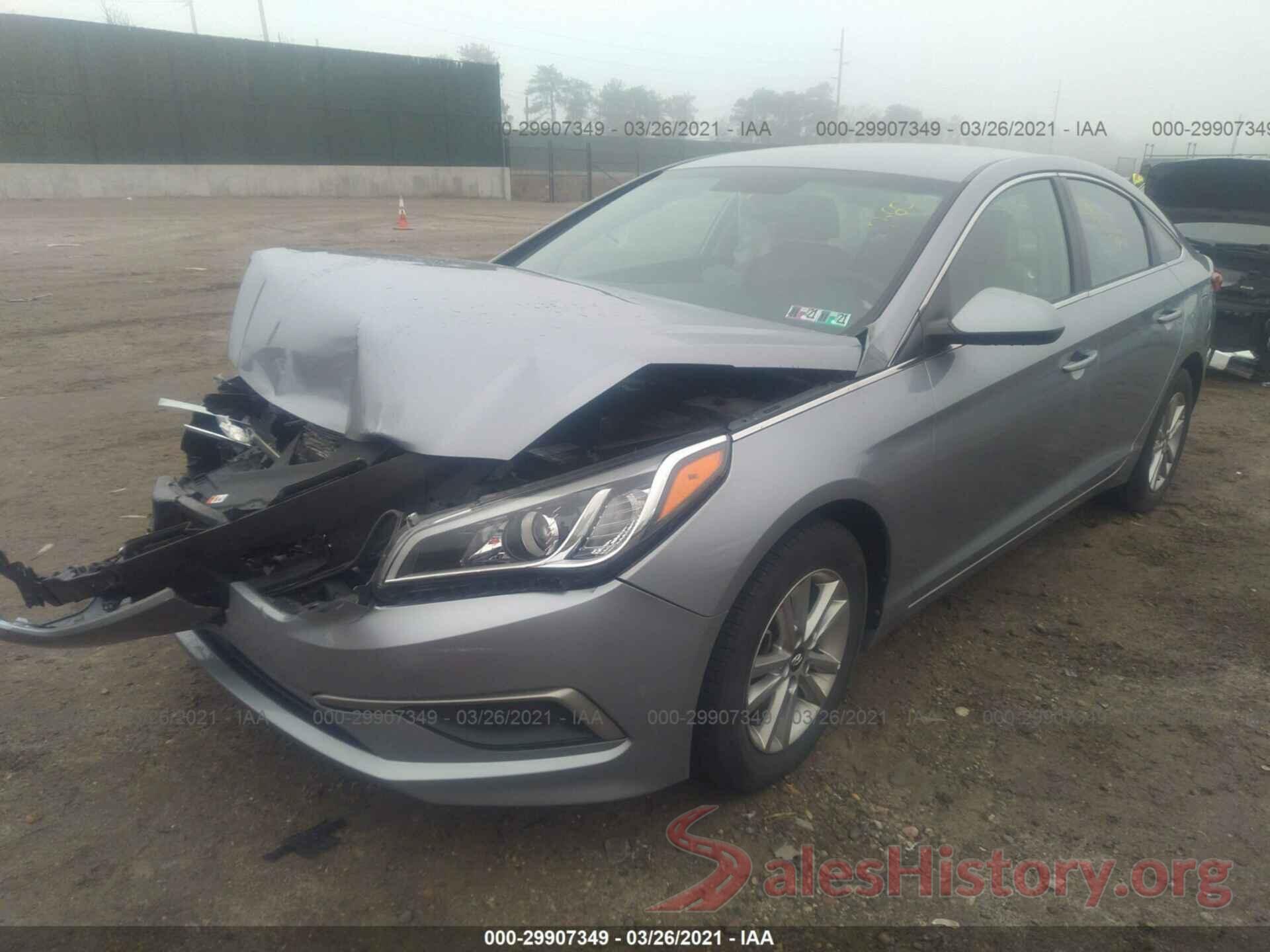 5NPE24AFXGH292926 2016 HYUNDAI SONATA