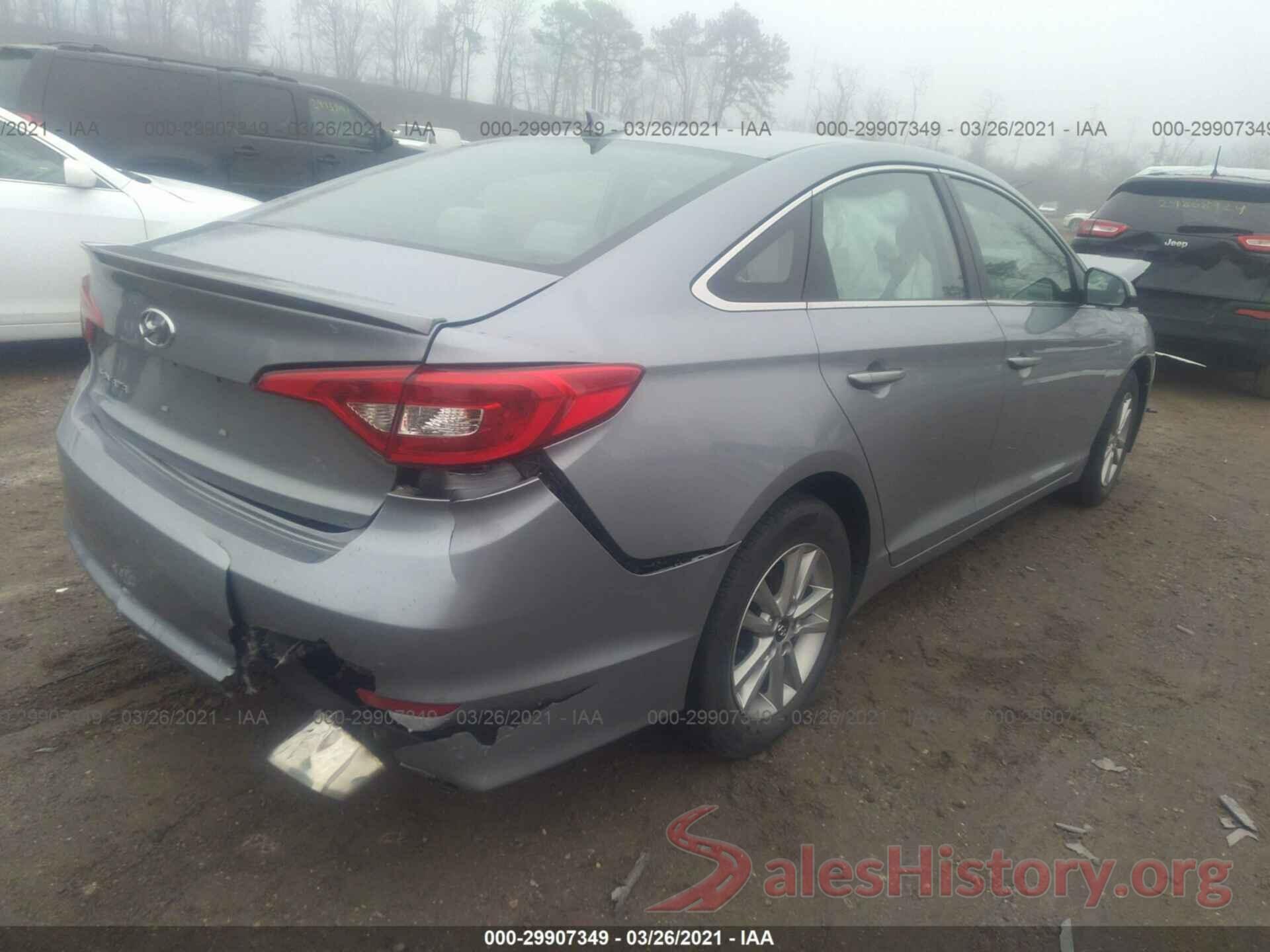 5NPE24AFXGH292926 2016 HYUNDAI SONATA