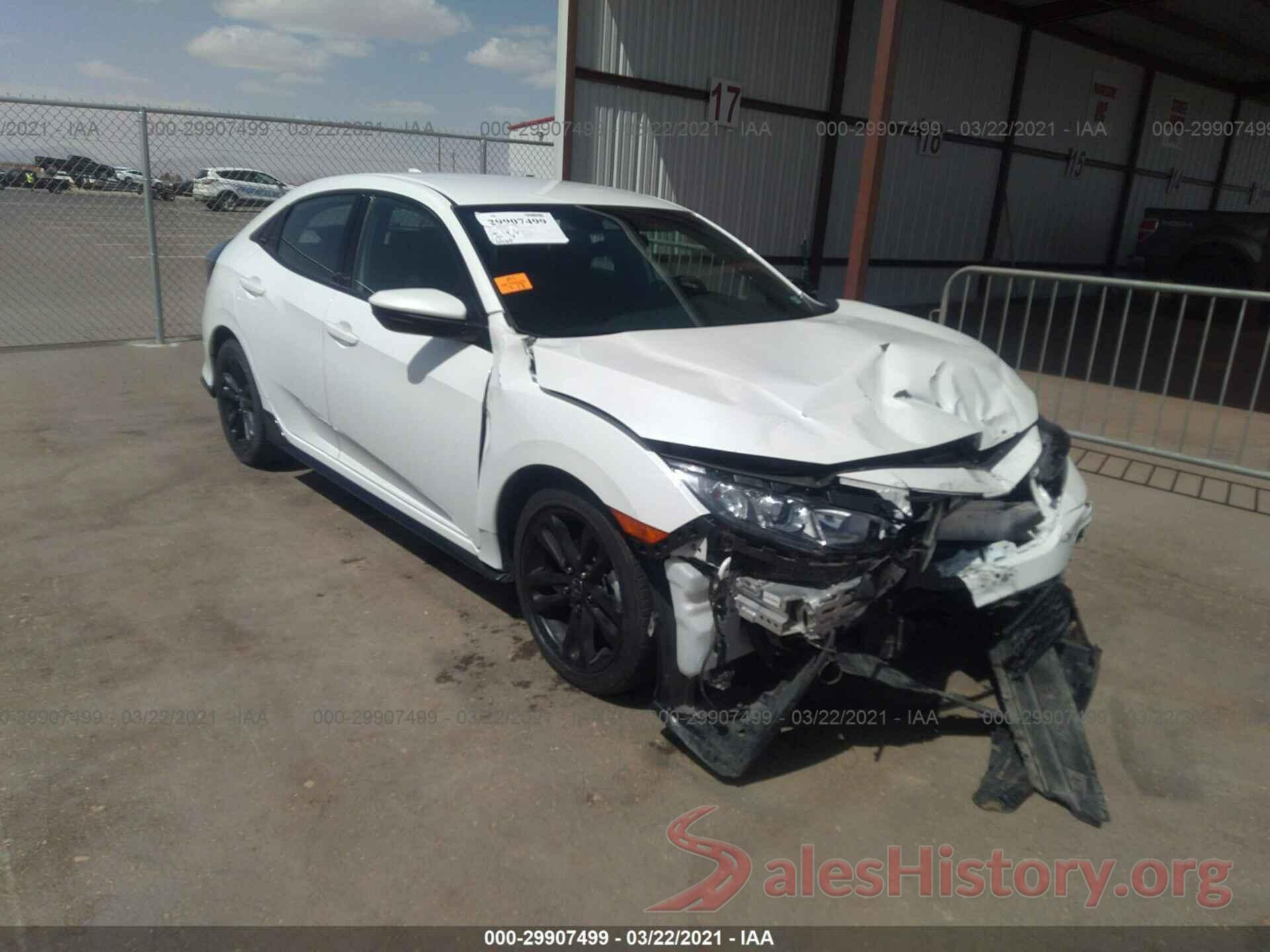 SHHFK7H45KU207829 2019 HONDA CIVIC HATCHBACK