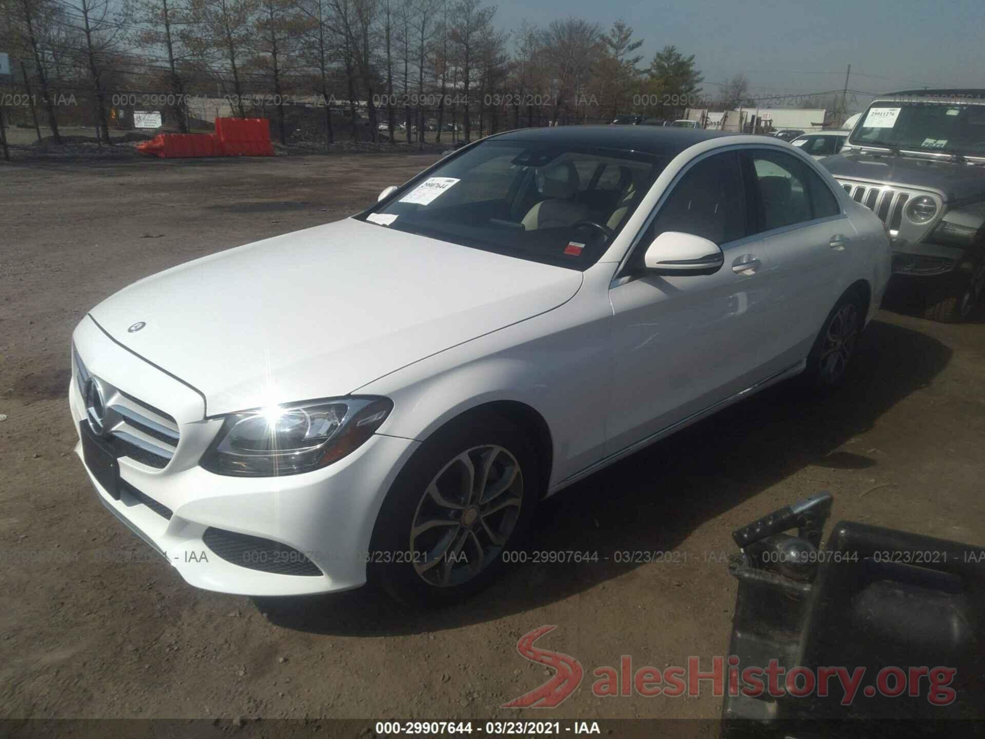 55SWF4KB9GU144039 2016 MERCEDES-BENZ C-CLASS