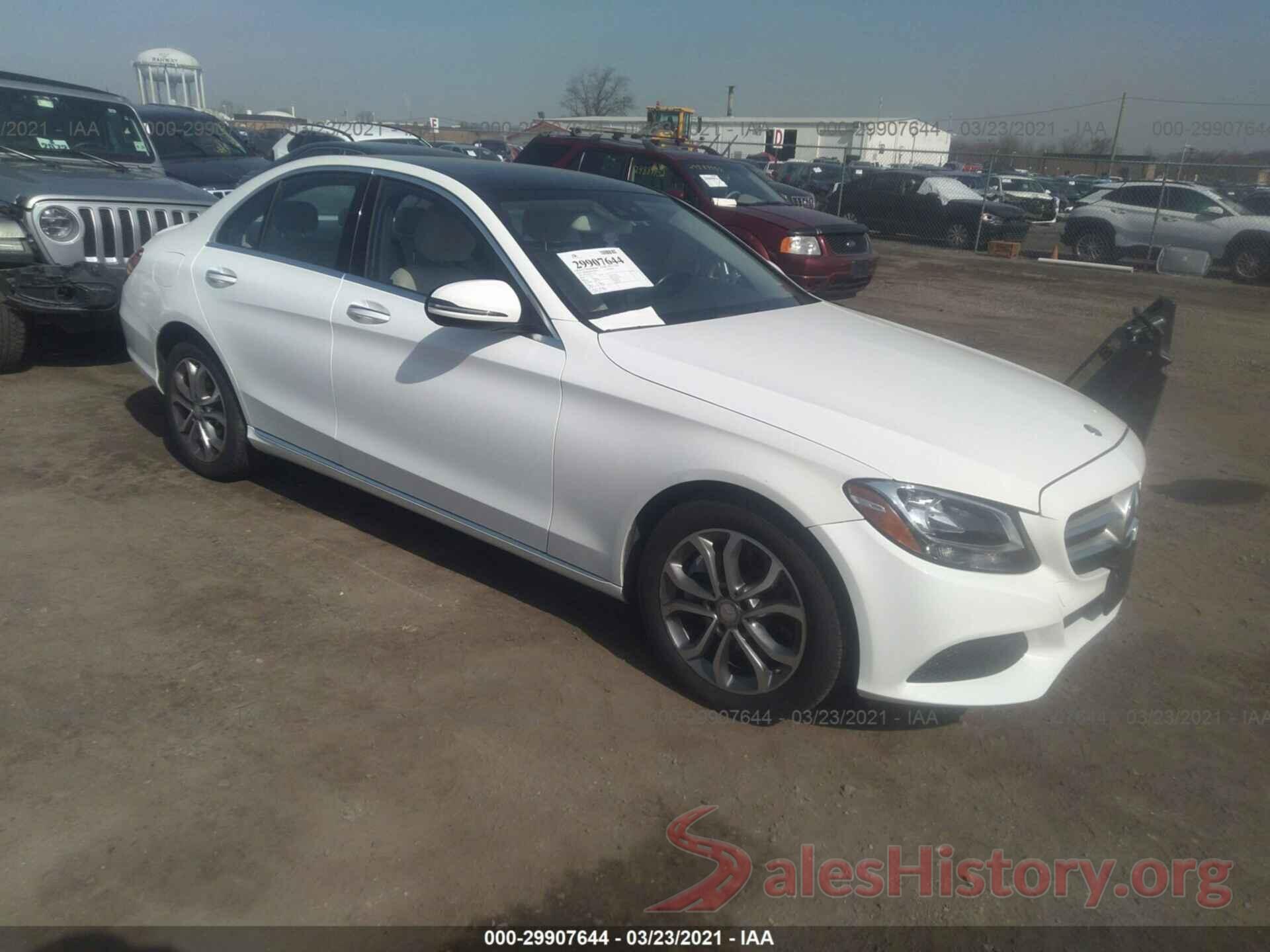 55SWF4KB9GU144039 2016 MERCEDES-BENZ C-CLASS