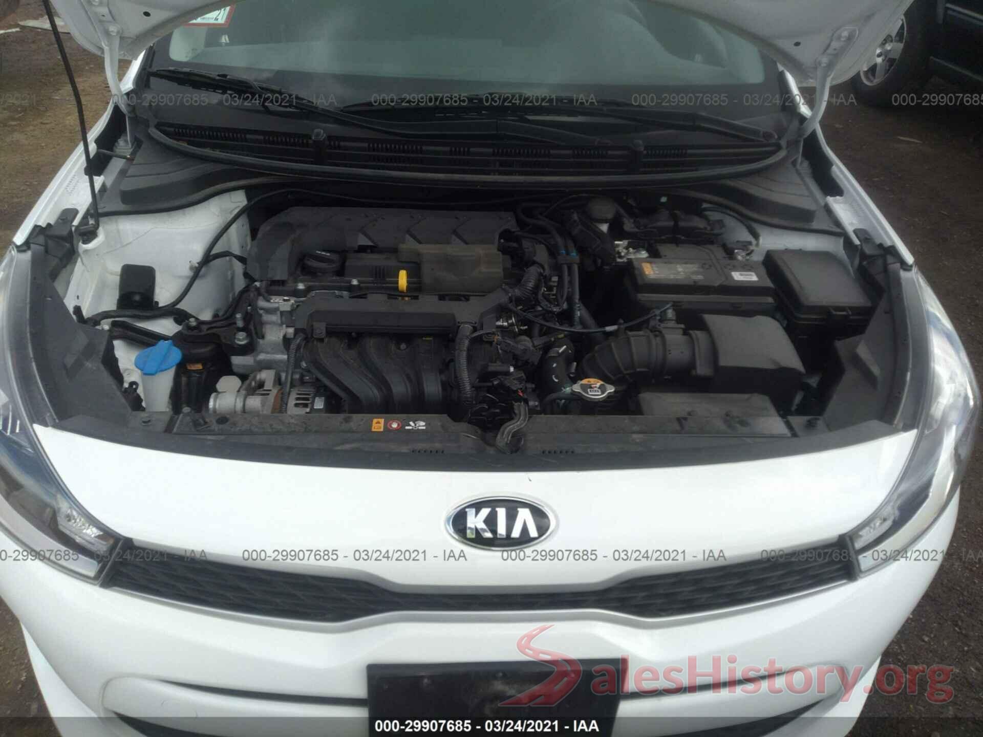 3KPA24ADXLE273935 2020 KIA RIO