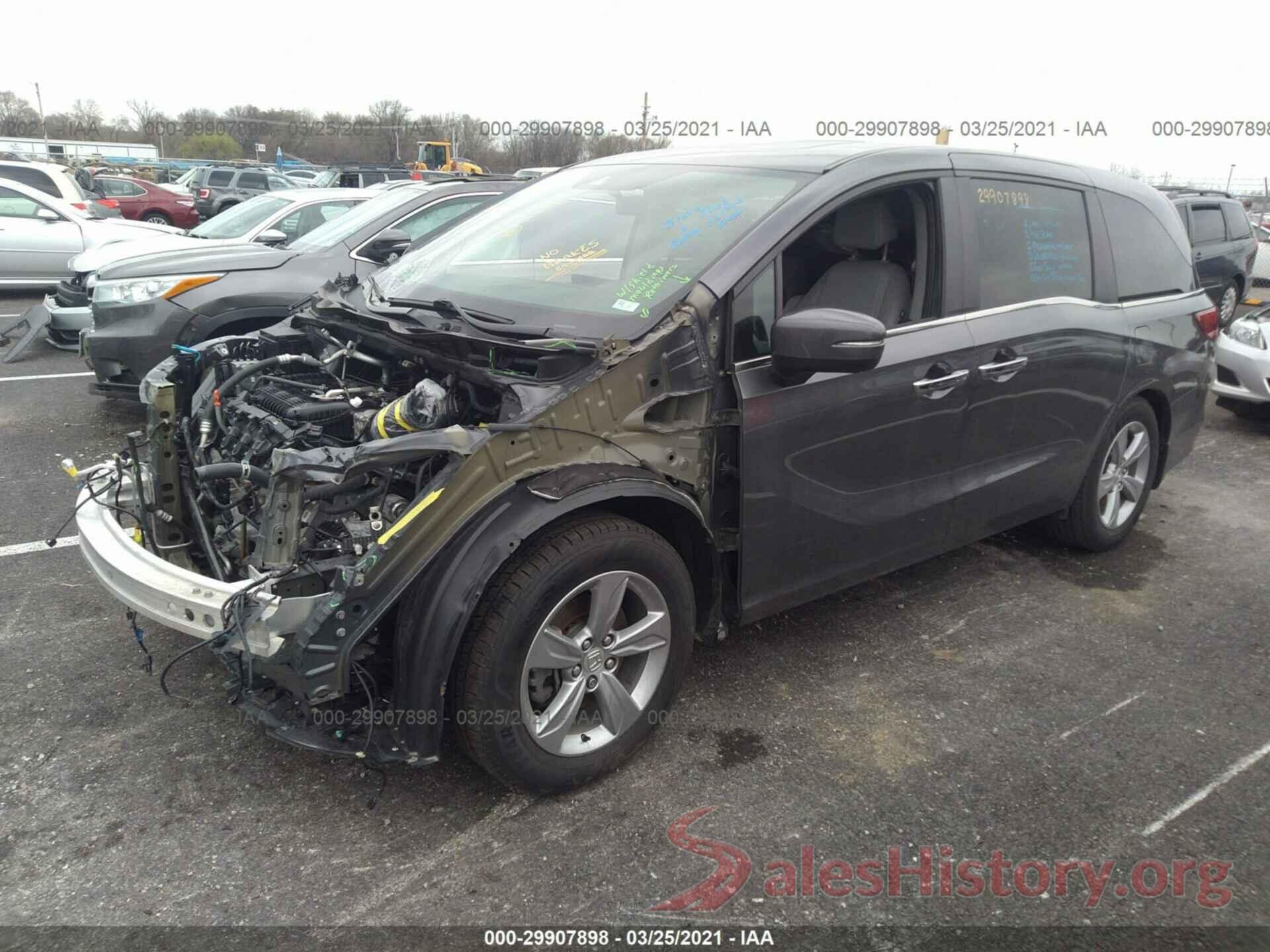 5FNRL6H77JB063411 2018 HONDA ODYSSEY