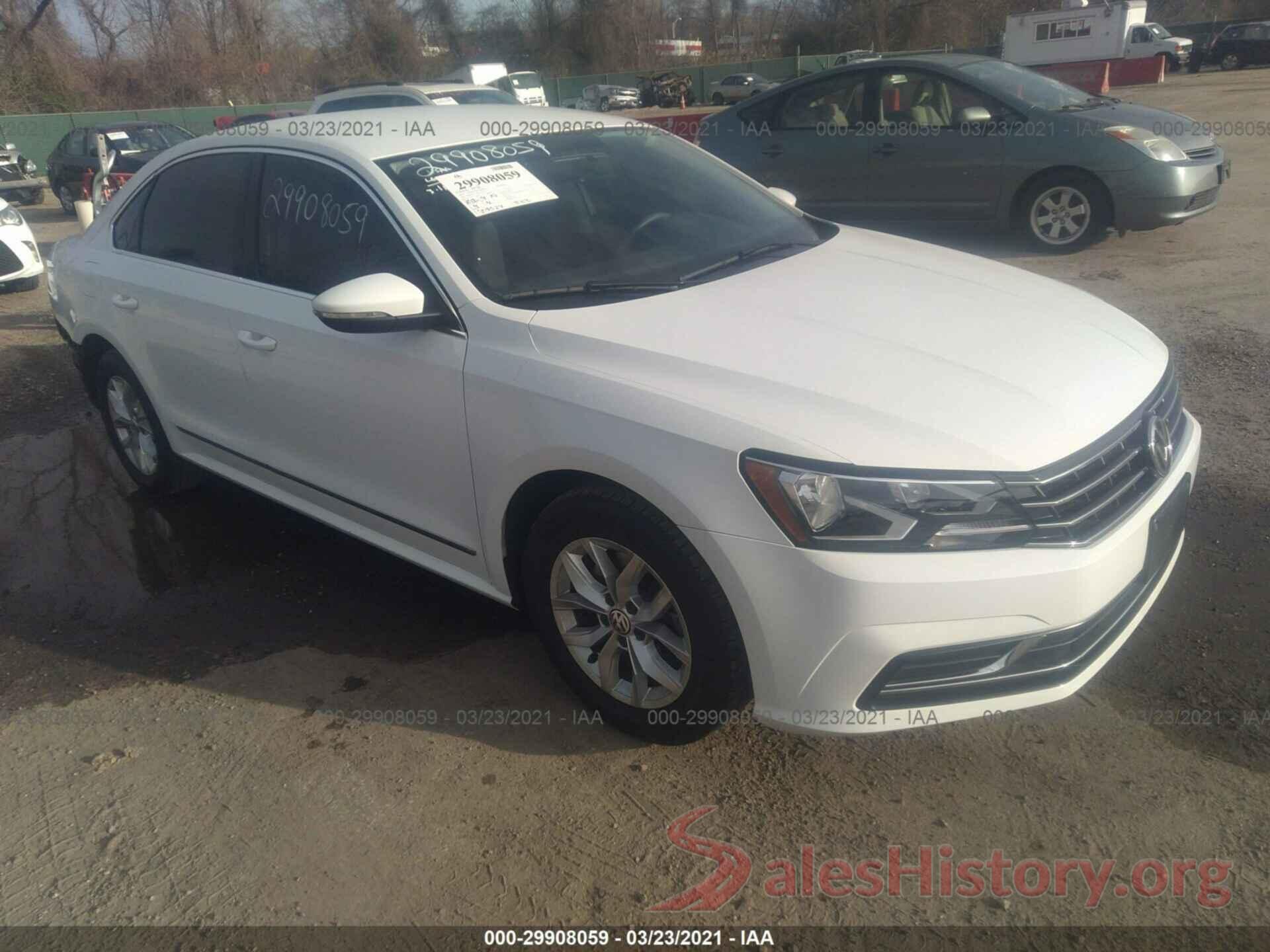 1VWAT7A37HC010514 2017 VOLKSWAGEN PASSAT