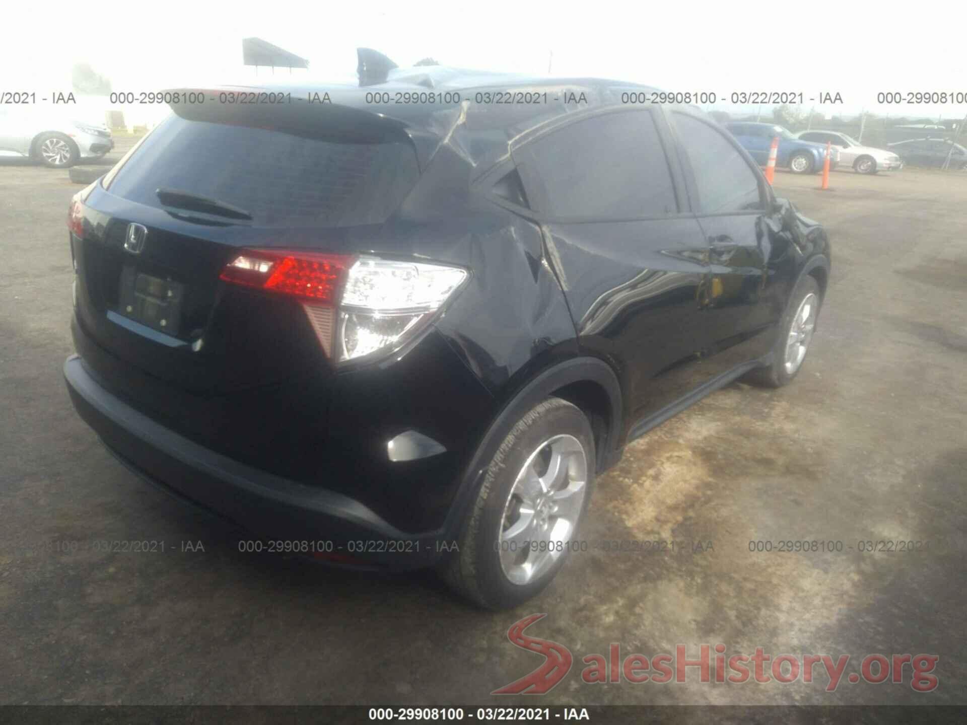 3CZRU5H3XGM700603 2016 HONDA HR-V