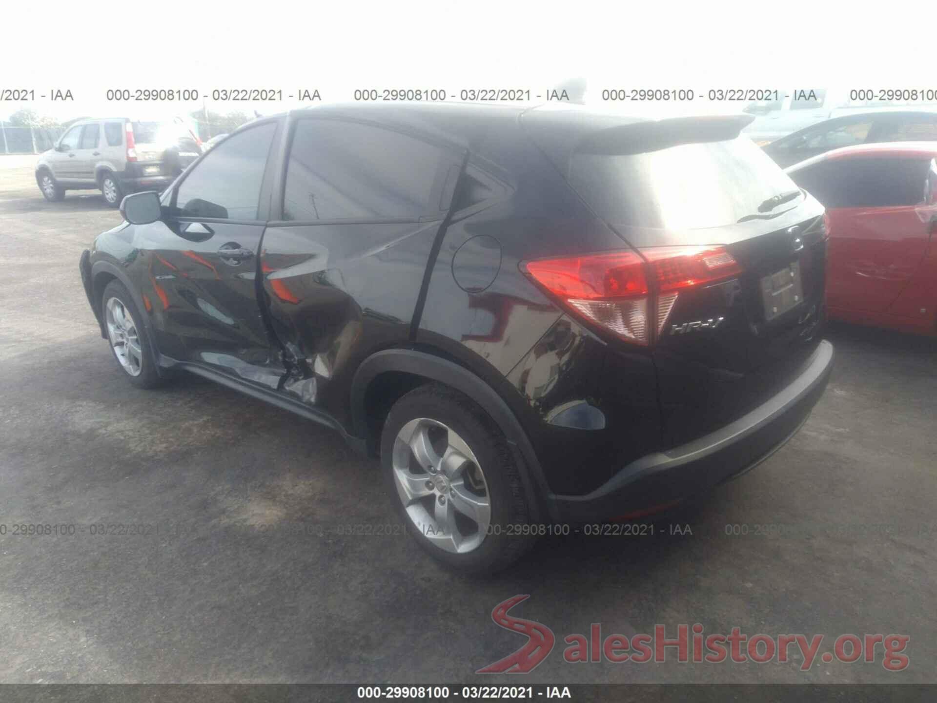 3CZRU5H3XGM700603 2016 HONDA HR-V