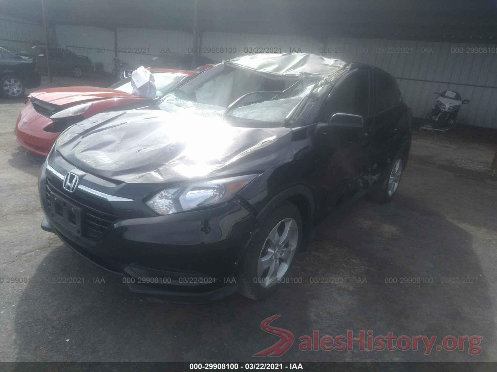 3CZRU5H3XGM700603 2016 HONDA HR-V