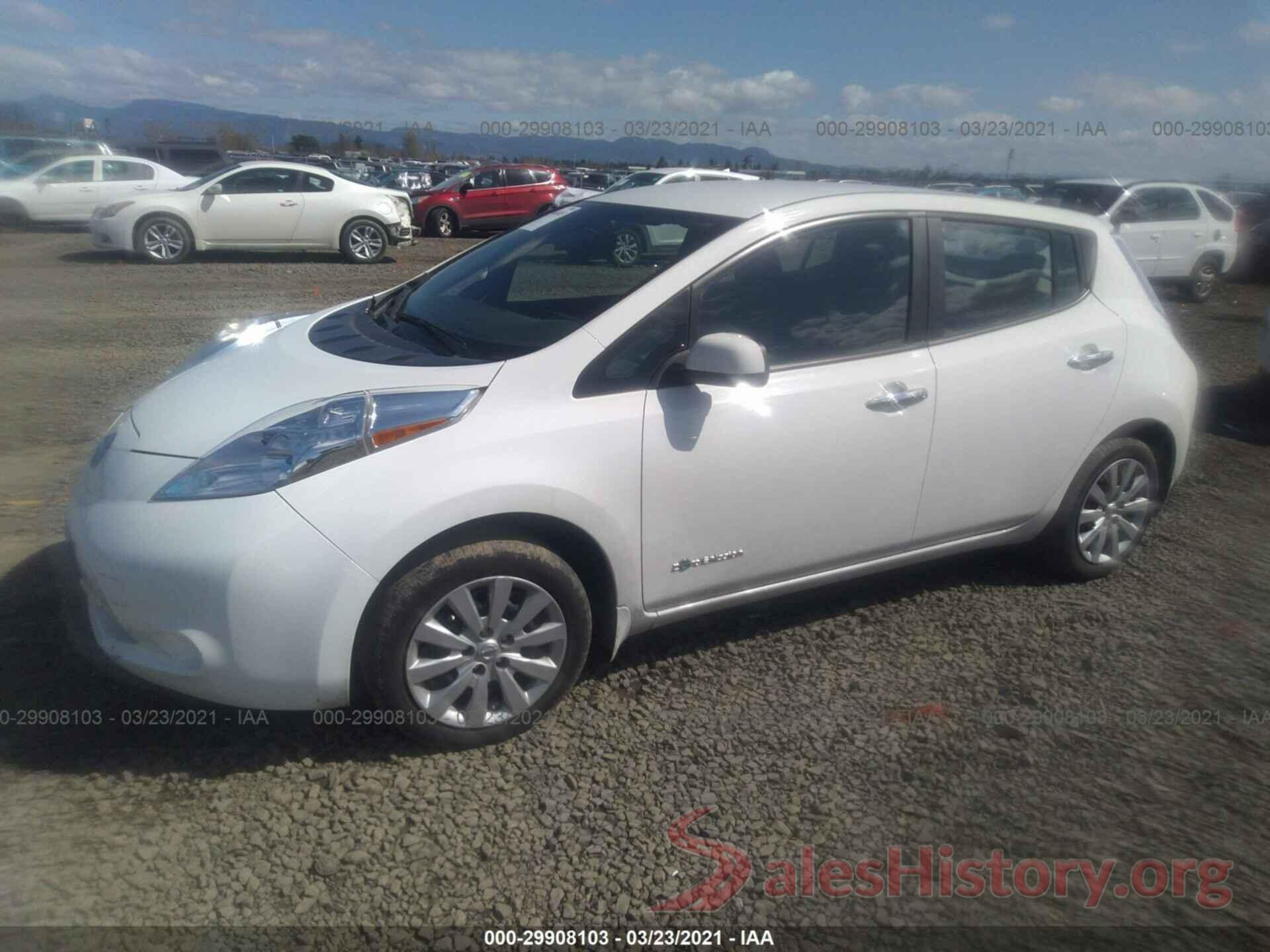 1N4AZ0CP2DC413843 2013 NISSAN LEAF