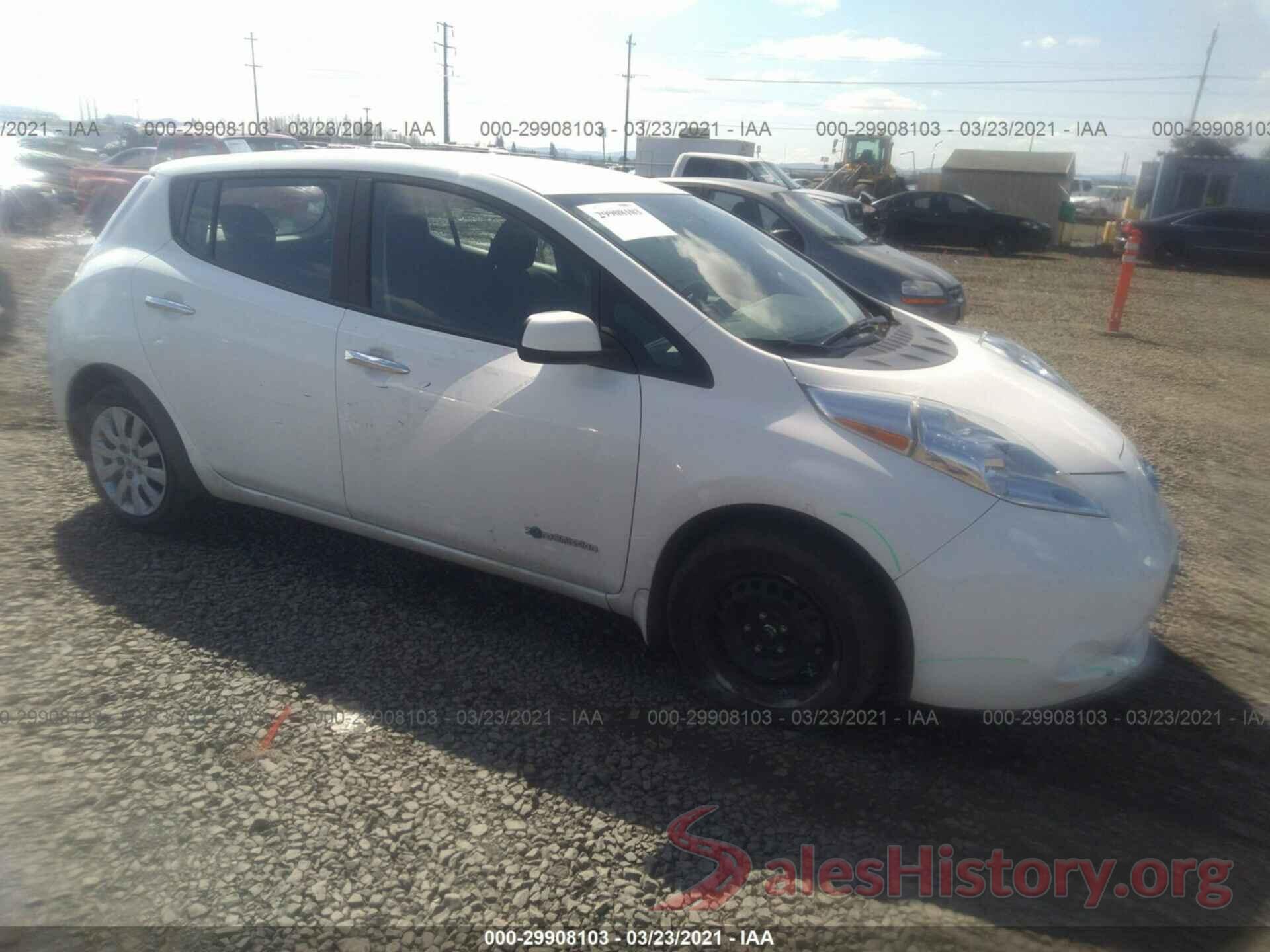 1N4AZ0CP2DC413843 2013 NISSAN LEAF