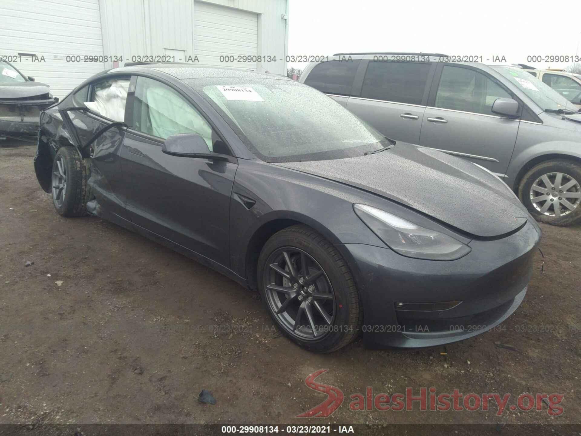 5YJ3E1EB4MF902480 2021 TESLA MODEL 3