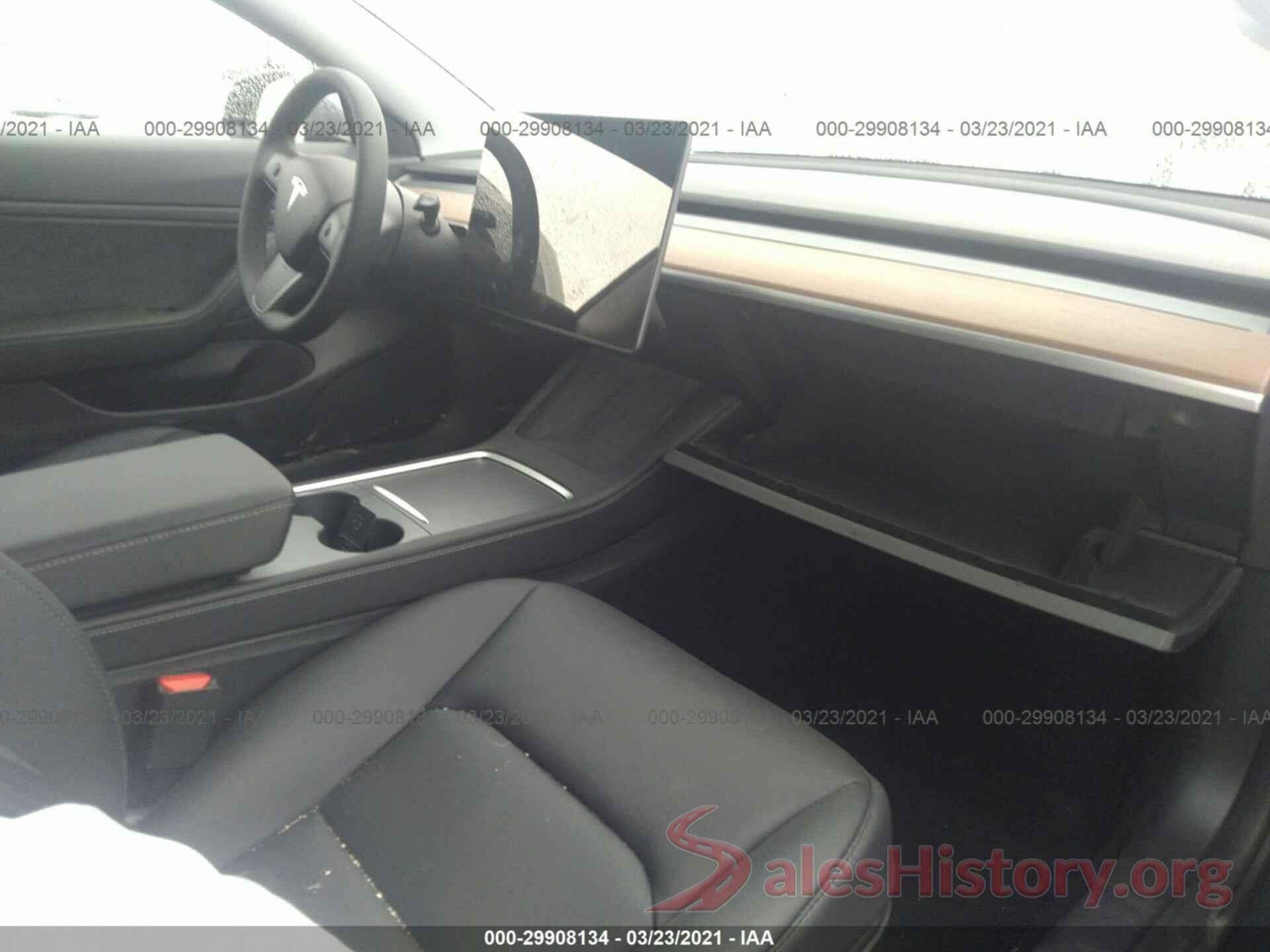 5YJ3E1EB4MF902480 2021 TESLA MODEL 3