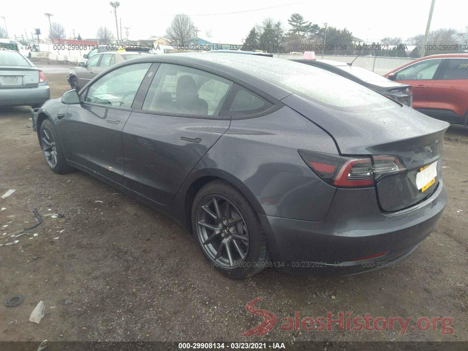 5YJ3E1EB4MF902480 2021 TESLA MODEL 3