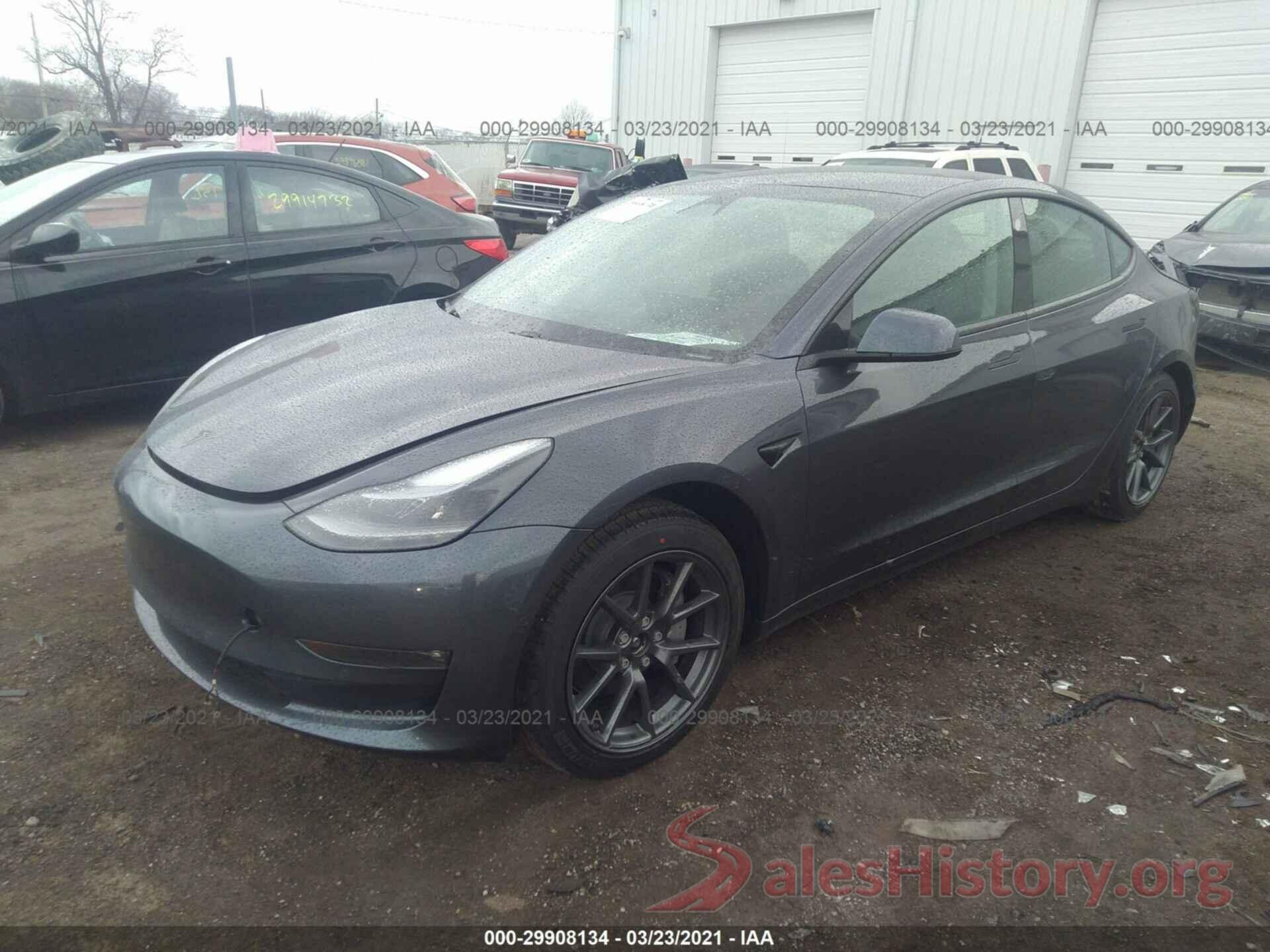 5YJ3E1EB4MF902480 2021 TESLA MODEL 3