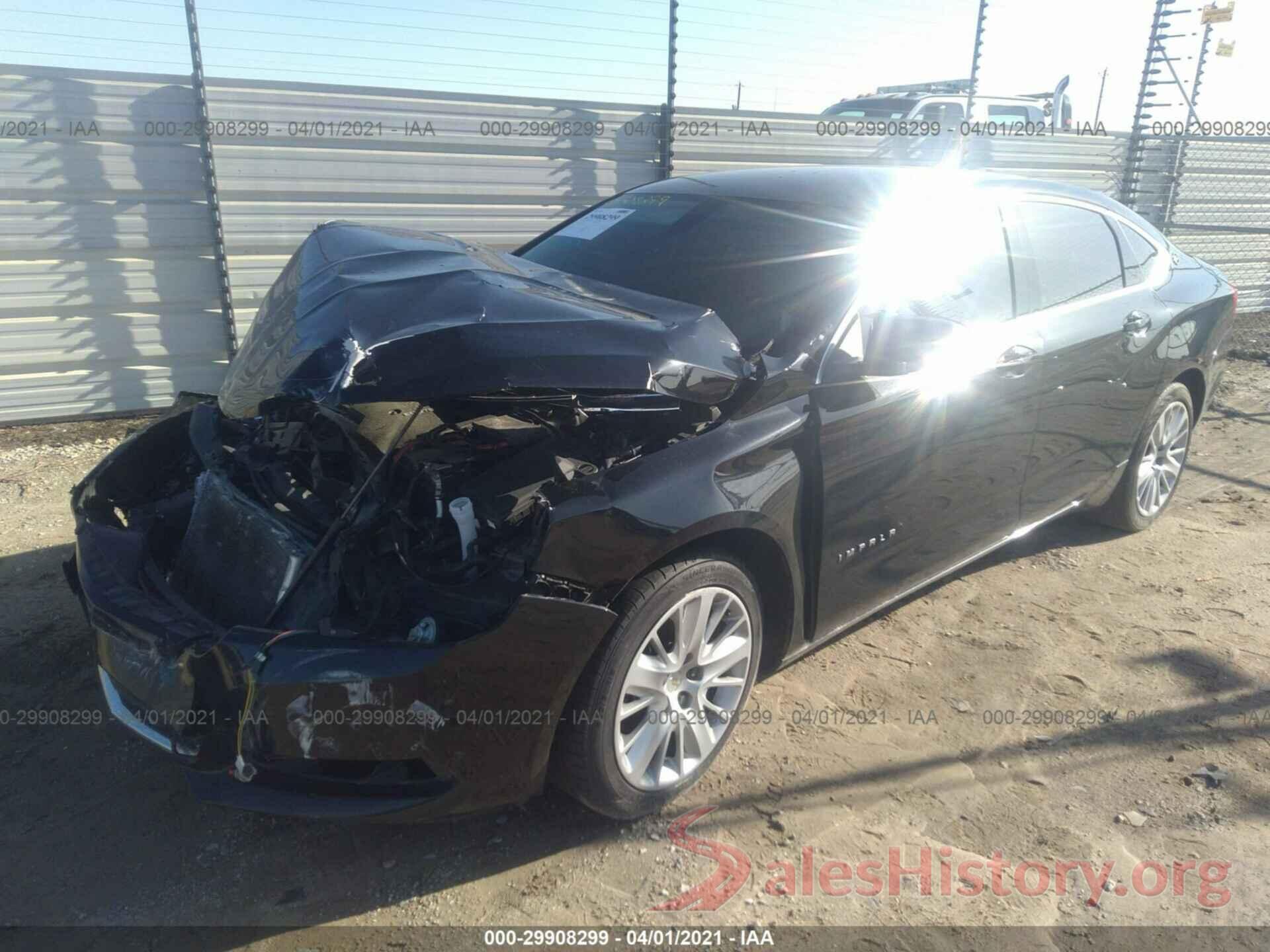 1G11X5SA9HU133615 2017 CHEVROLET IMPALA