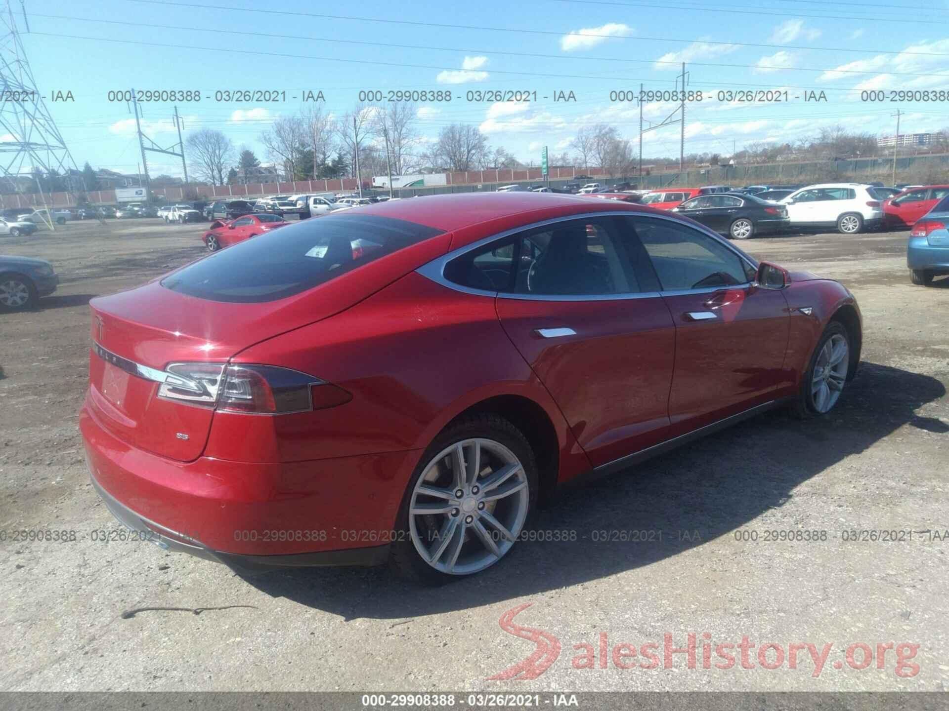 5YJSA1H14EFP56593 2014 TESLA MODEL S