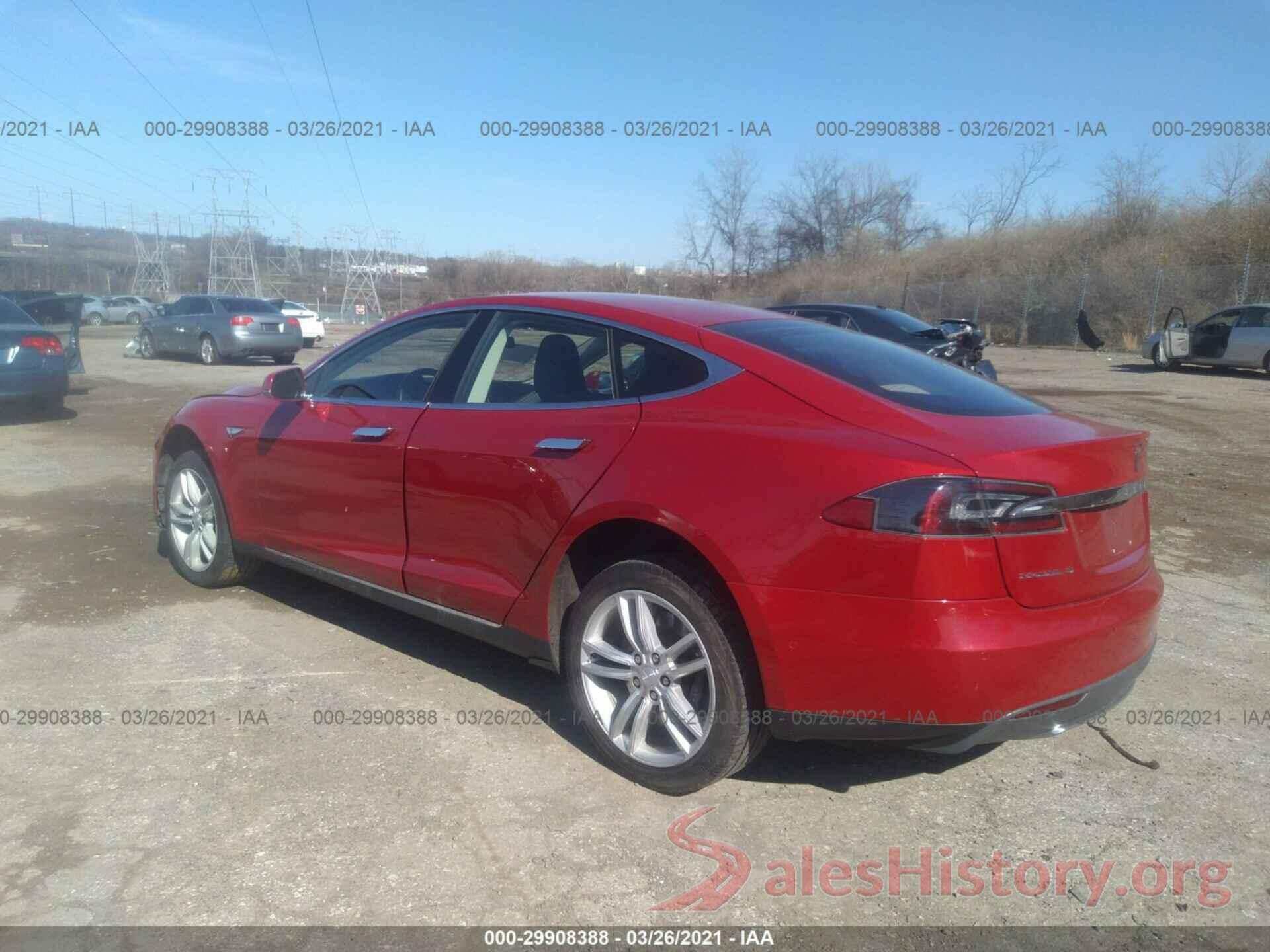 5YJSA1H14EFP56593 2014 TESLA MODEL S