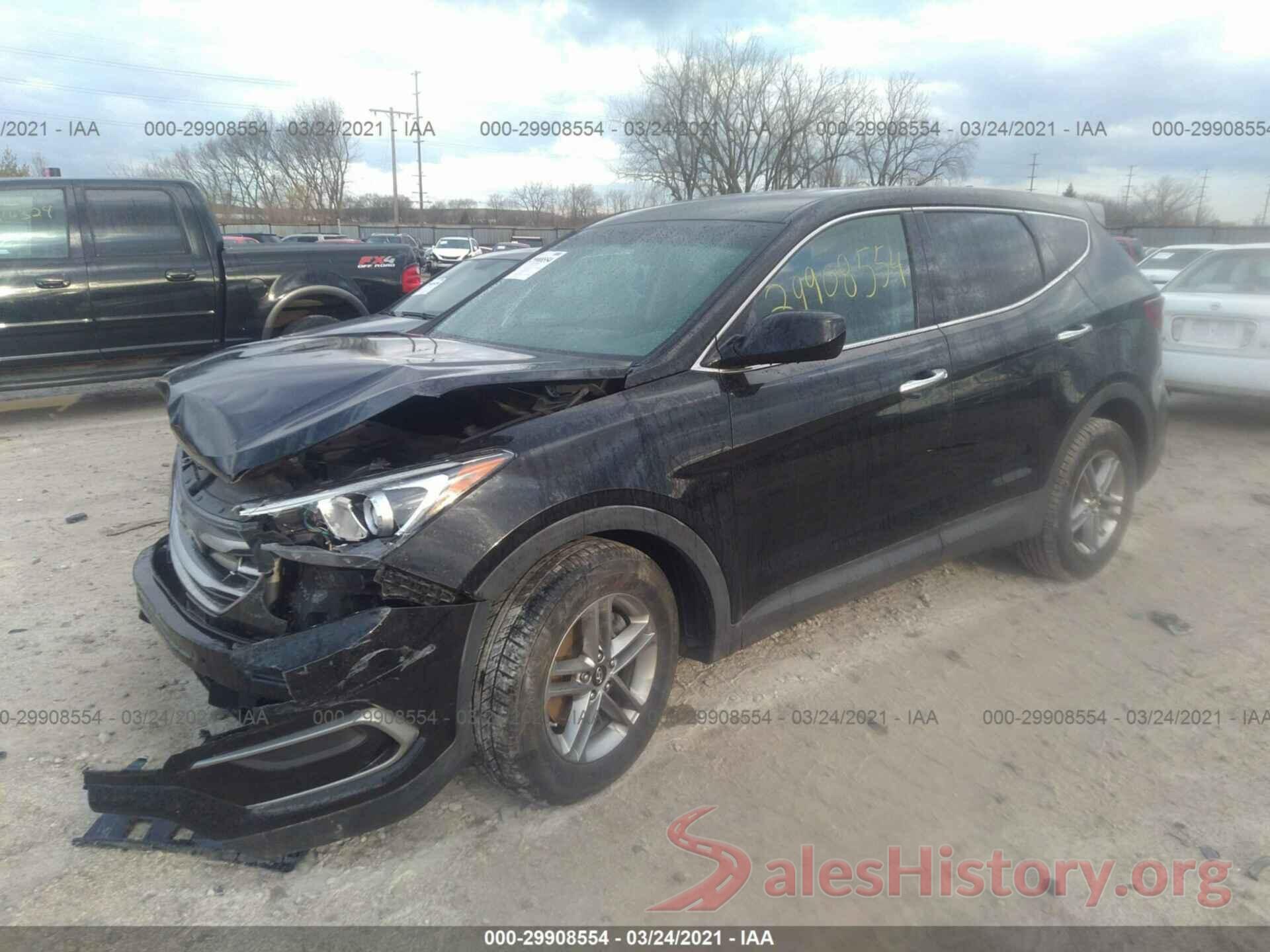 5XYZTDLB9HG438444 2017 HYUNDAI SANTA FE SPORT