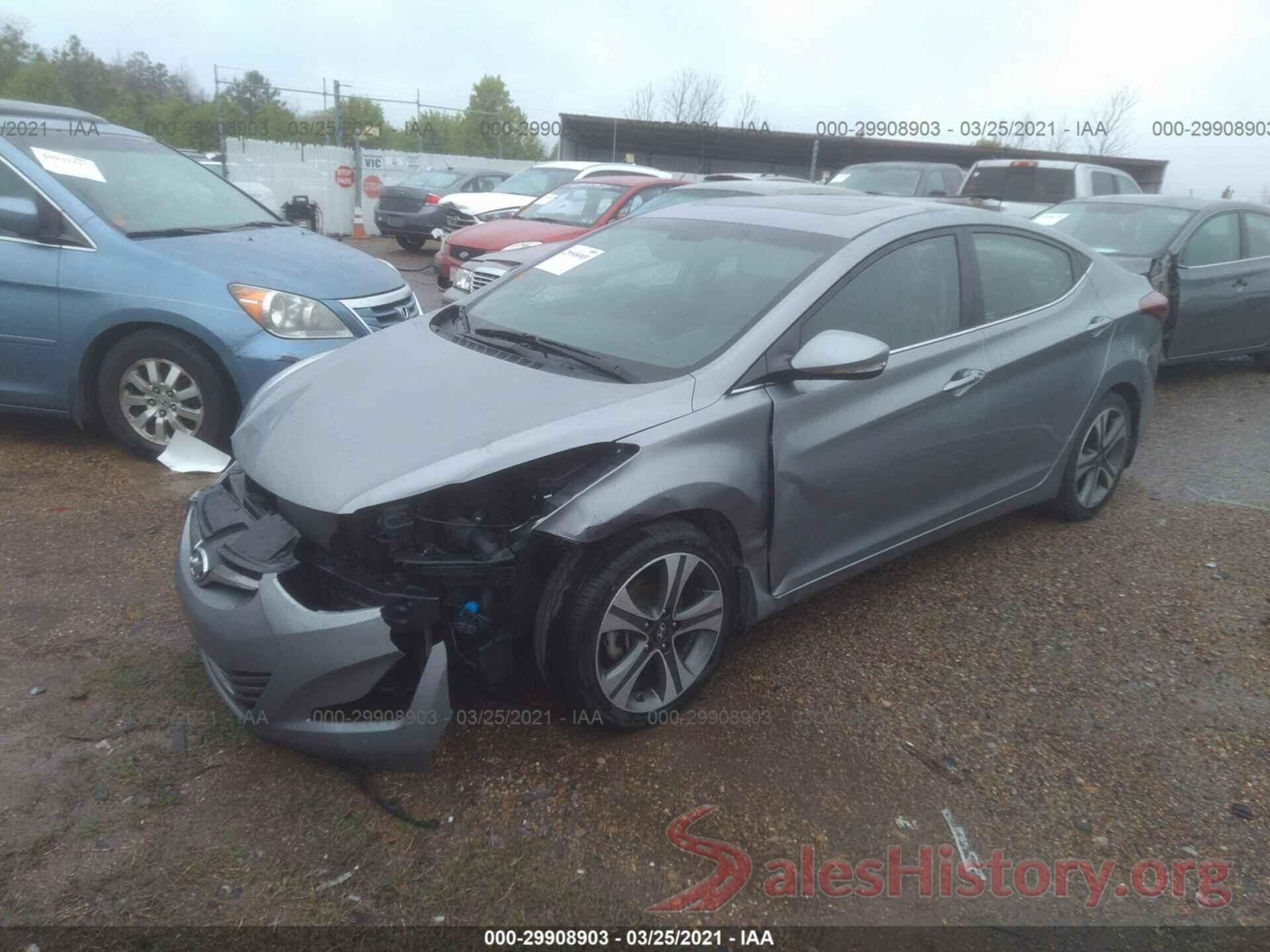 KMHDH4AH5GU521767 2016 HYUNDAI ELANTRA