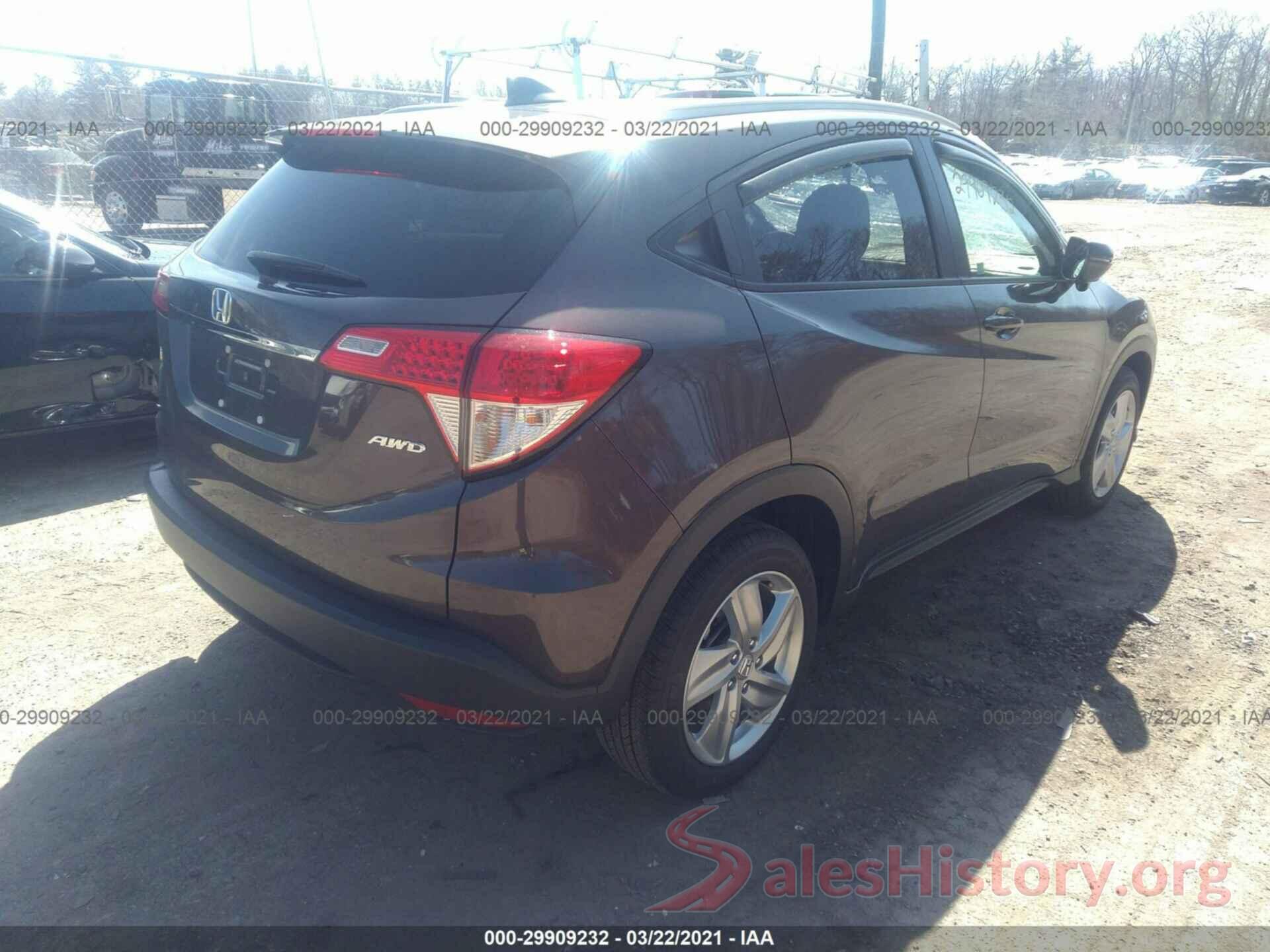 3CZRU6H5XKM715344 2019 HONDA HR-V