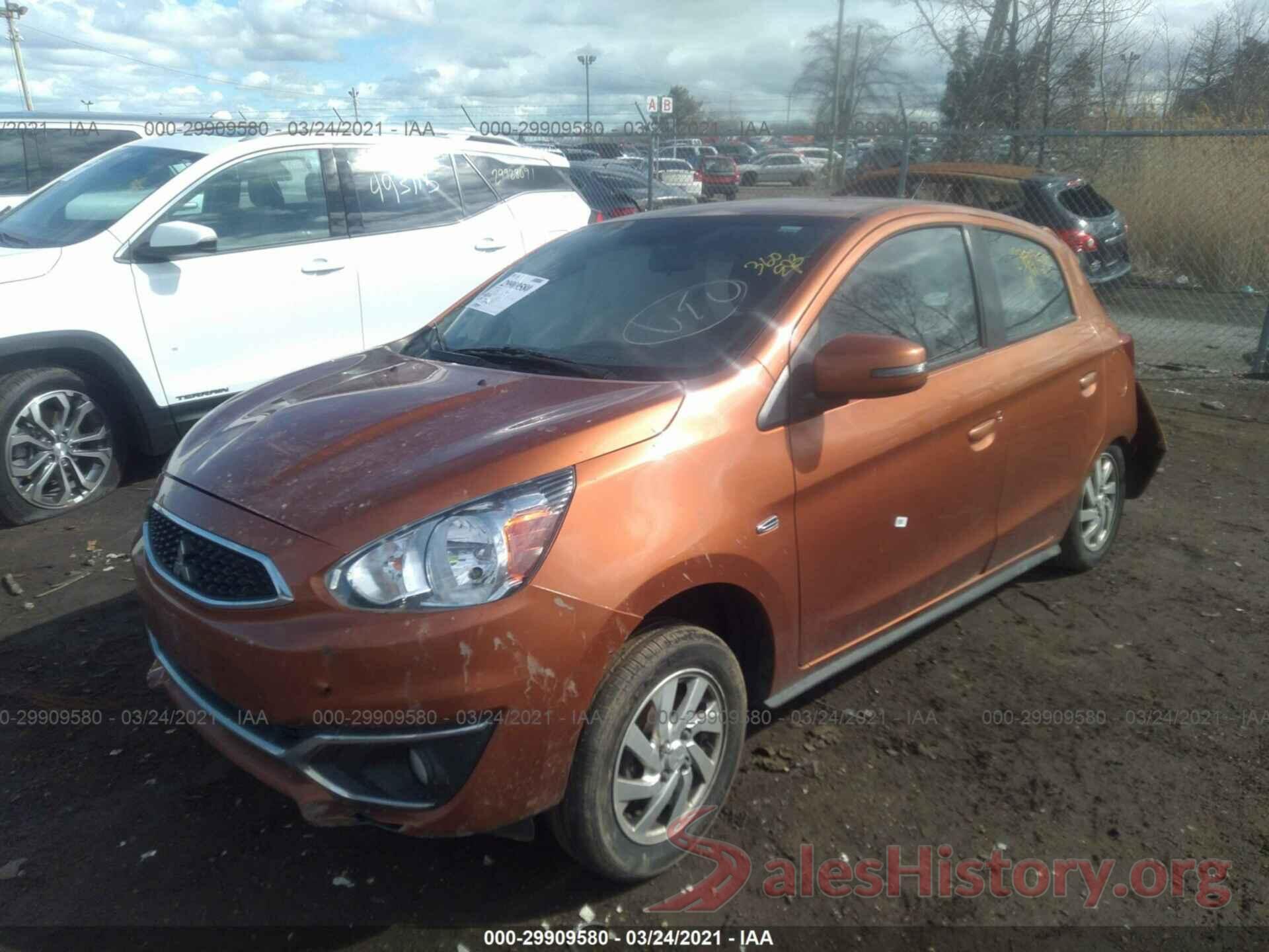 ML32A4HJ5HH016916 2017 MITSUBISHI MIRAGE