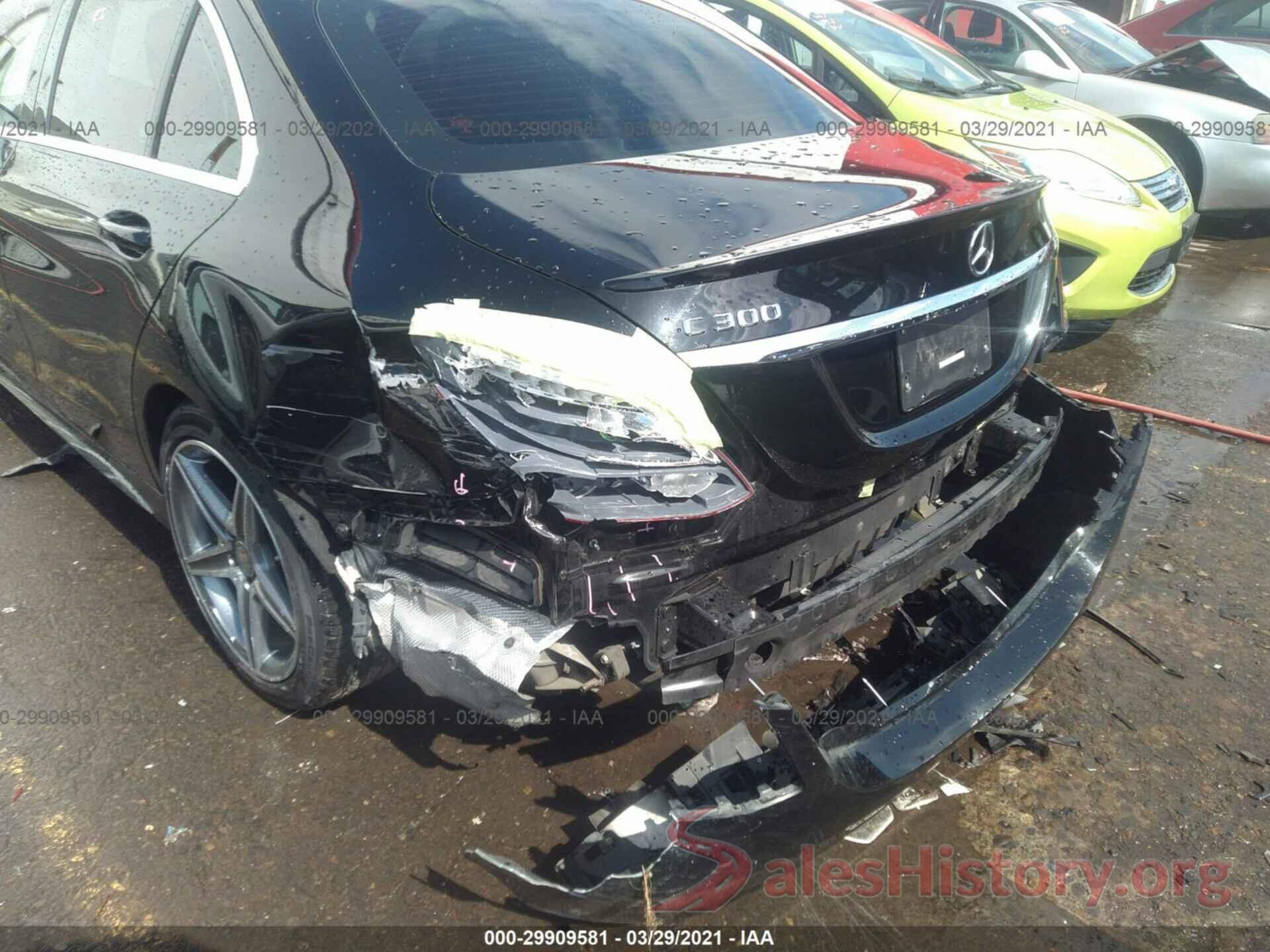 55SWF4JB2GU121445 2016 MERCEDES-BENZ C-CLASS