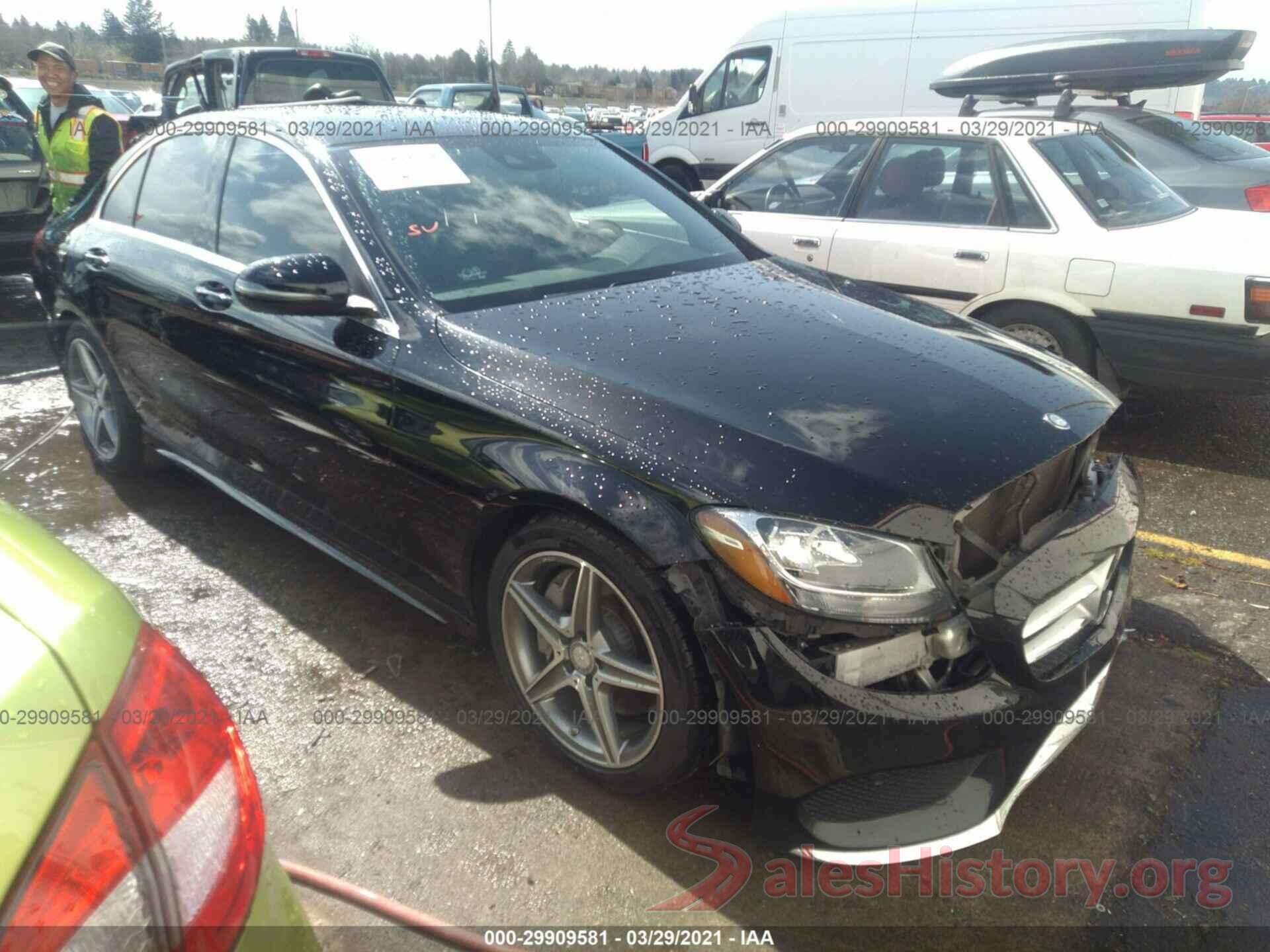 55SWF4JB2GU121445 2016 MERCEDES-BENZ C-CLASS