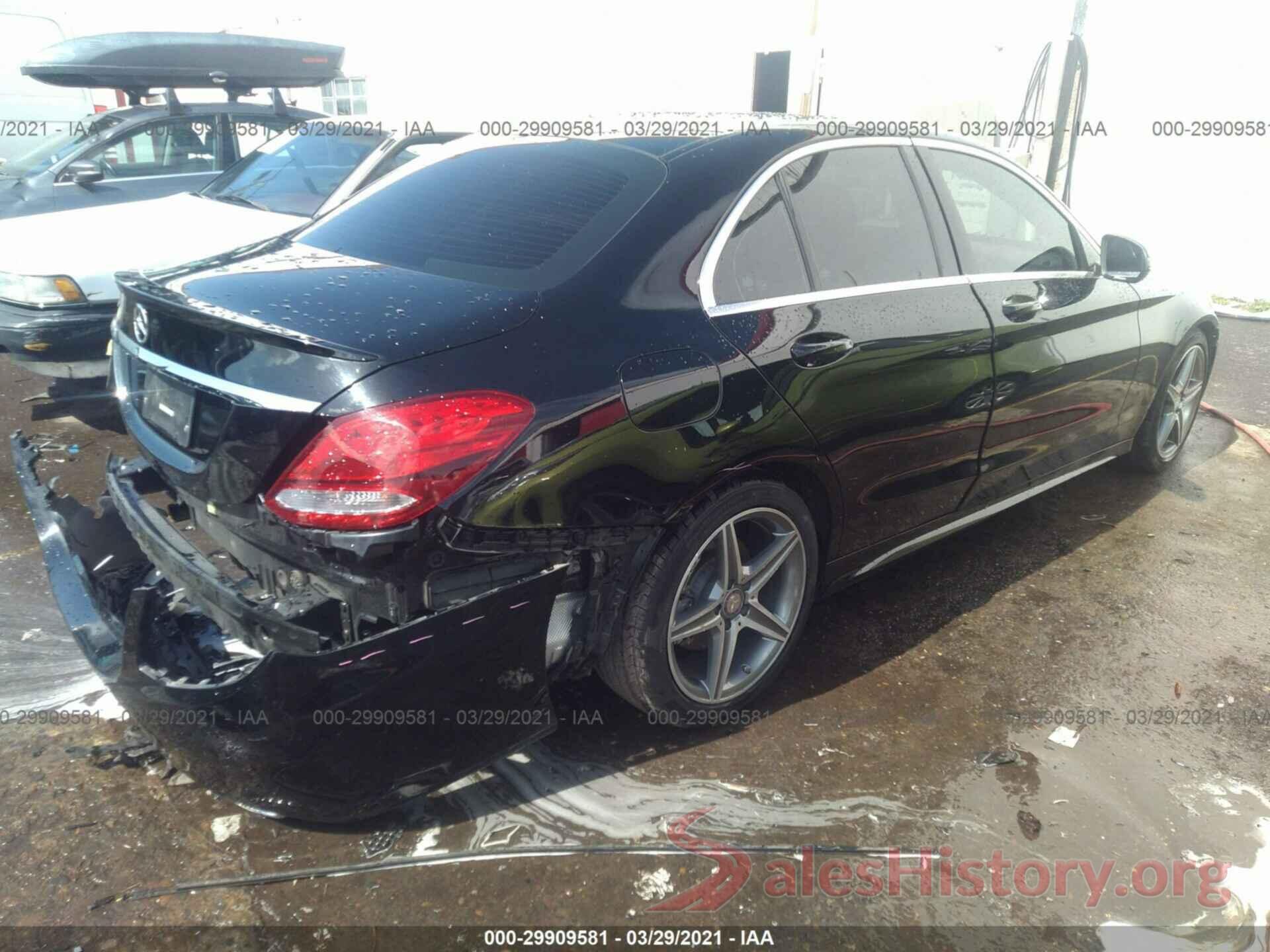 55SWF4JB2GU121445 2016 MERCEDES-BENZ C-CLASS