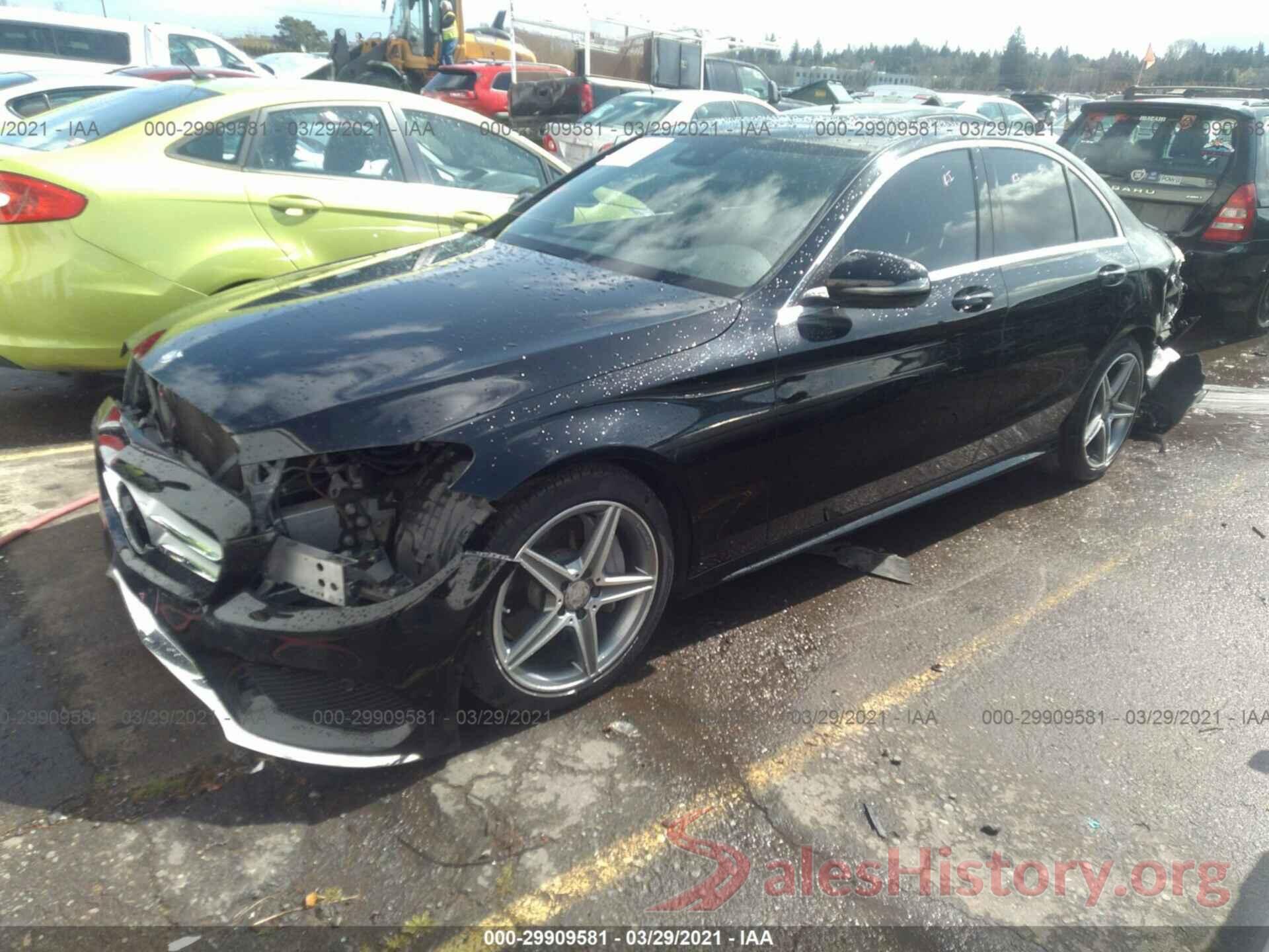 55SWF4JB2GU121445 2016 MERCEDES-BENZ C-CLASS