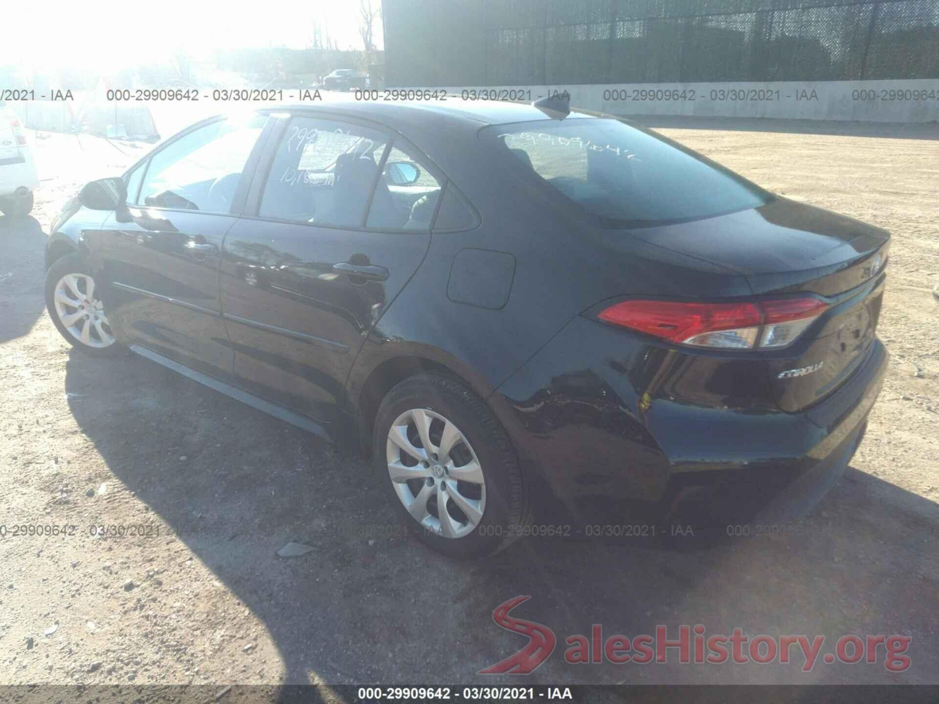 5YFEPRAE7LP035676 2020 TOYOTA COROLLA