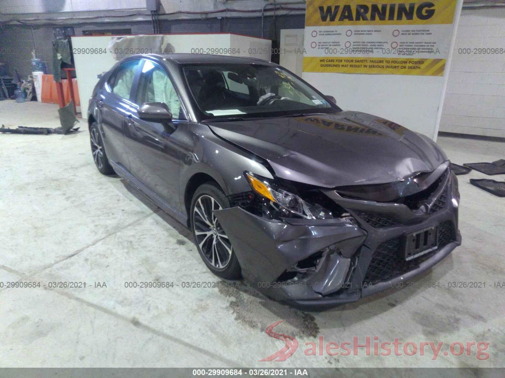 4T1B11HK8KU168171 2019 TOYOTA CAMRY