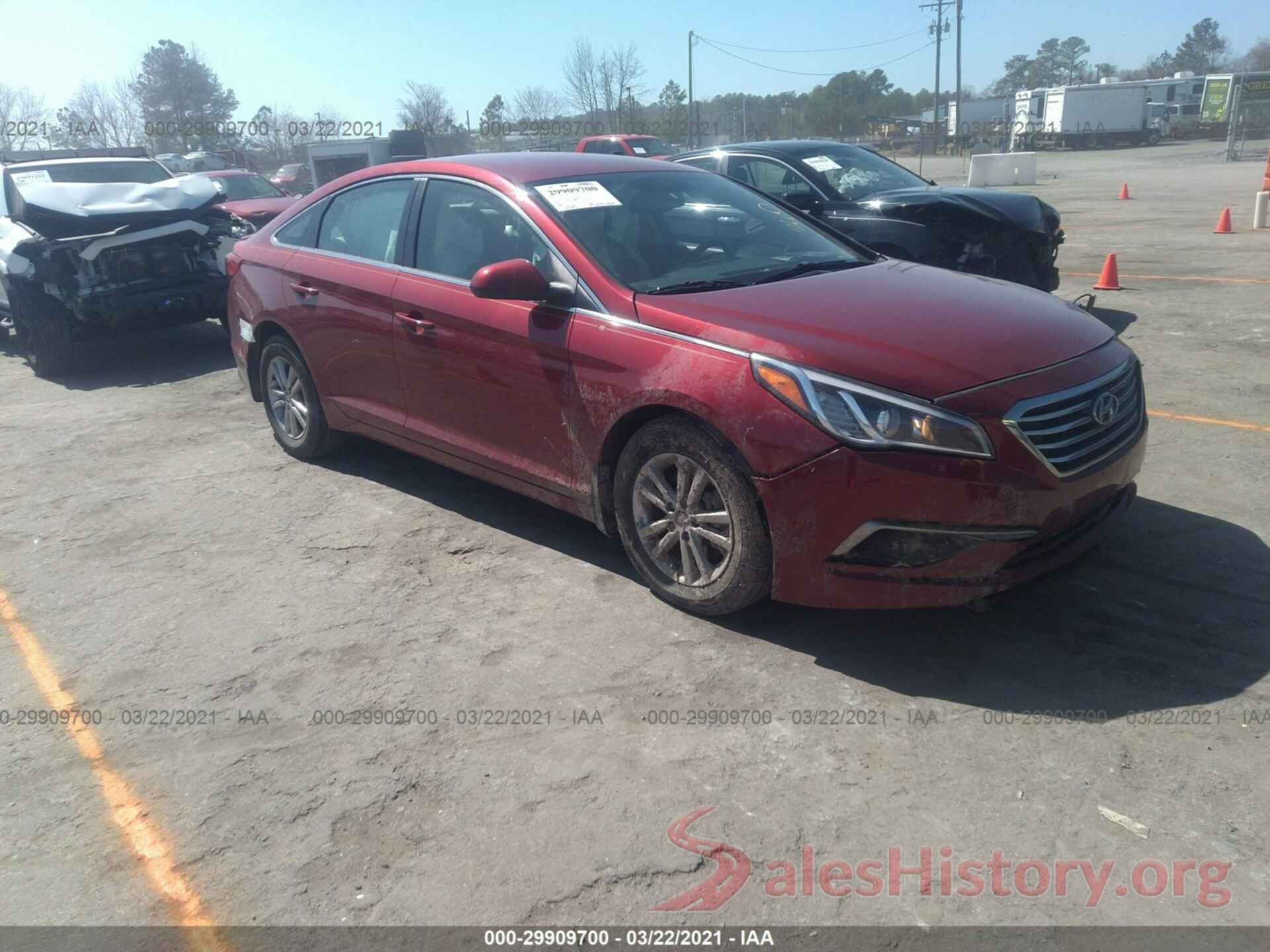 5NPE24AF6GH433023 2016 HYUNDAI SONATA