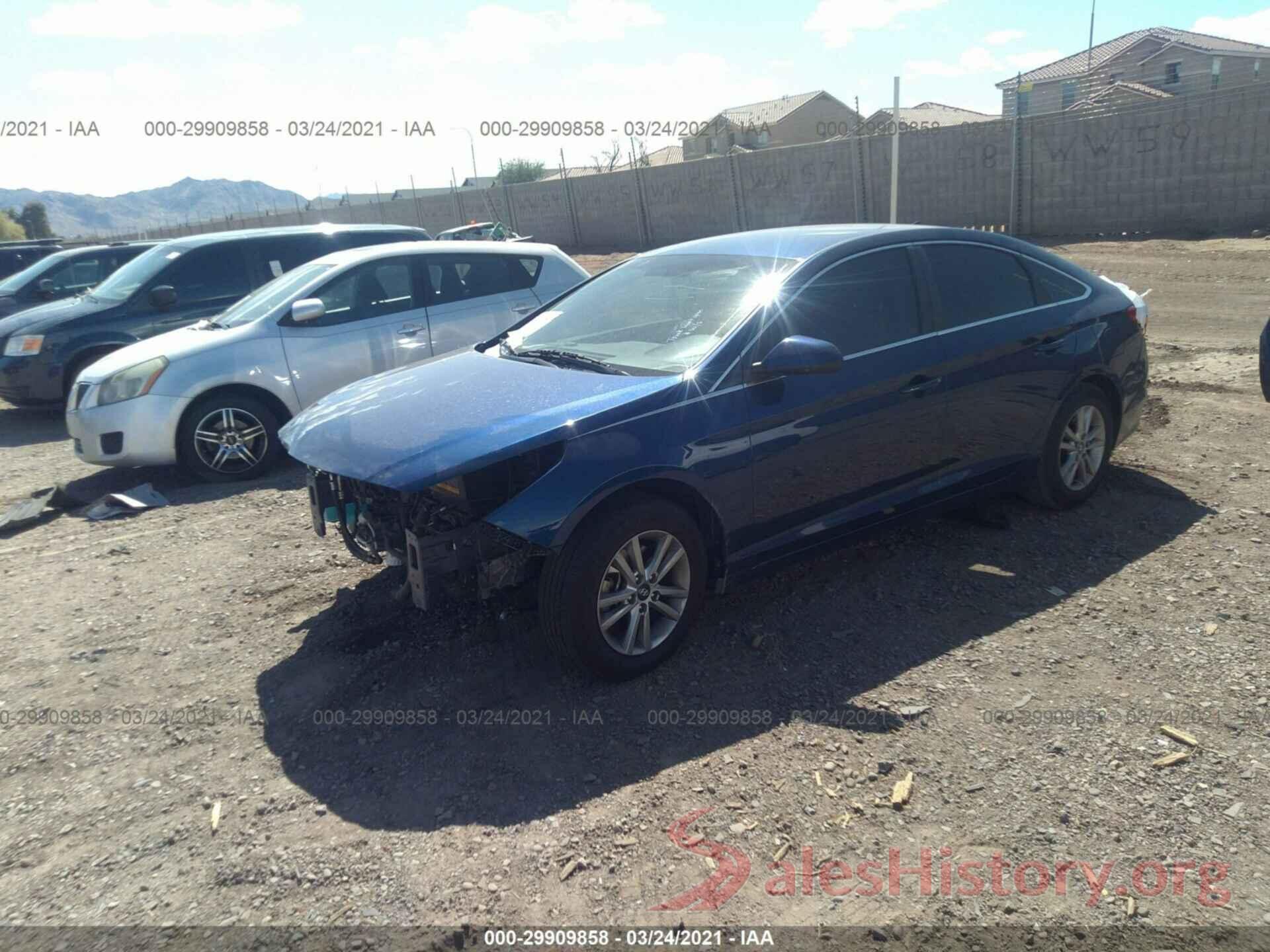 5NPE24AF2HH531919 2017 HYUNDAI SONATA