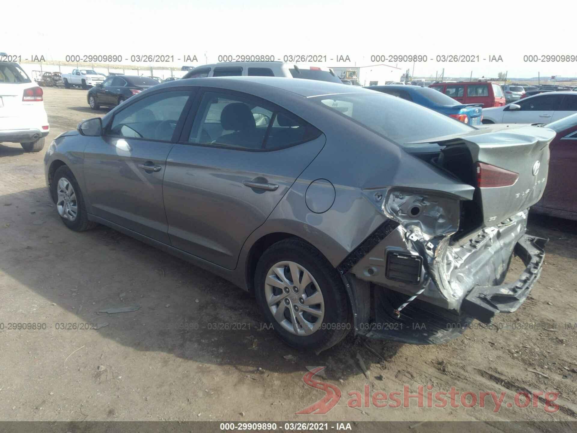 KMHD74LF3KU795279 2019 HYUNDAI ELANTRA