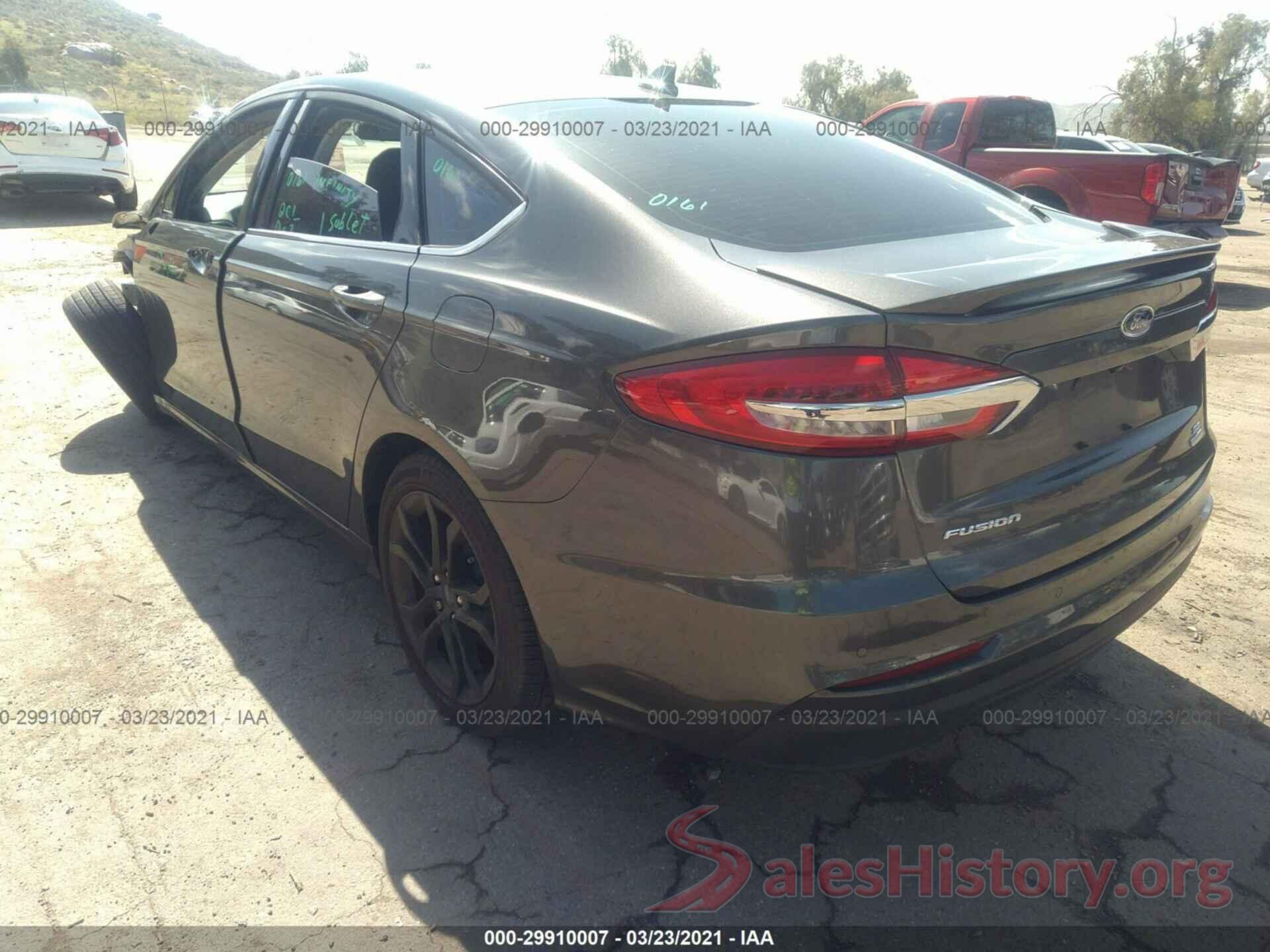 3FA6P0HD7KR176081 2019 FORD FUSION