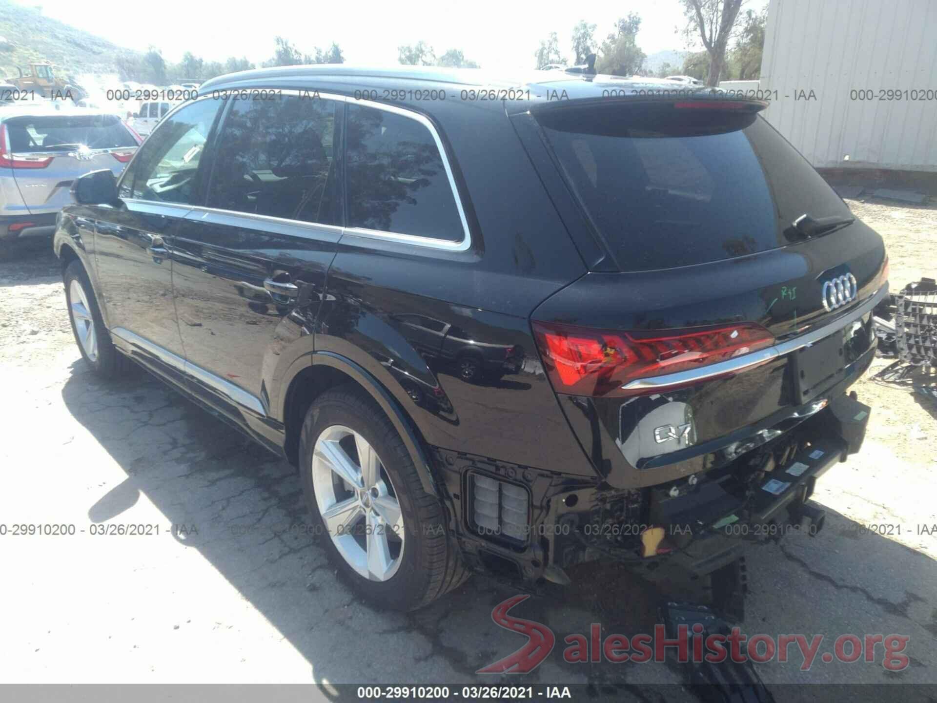 WA1AXAF70LD001831 2020 AUDI Q7