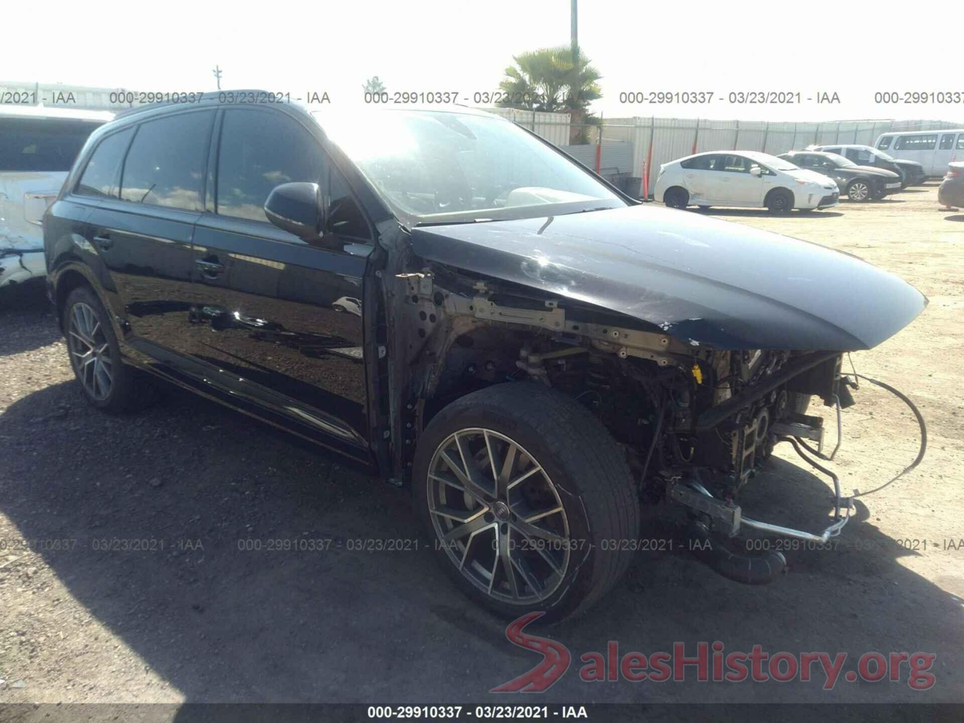 WA1AHAF70KD022643 2019 AUDI Q7