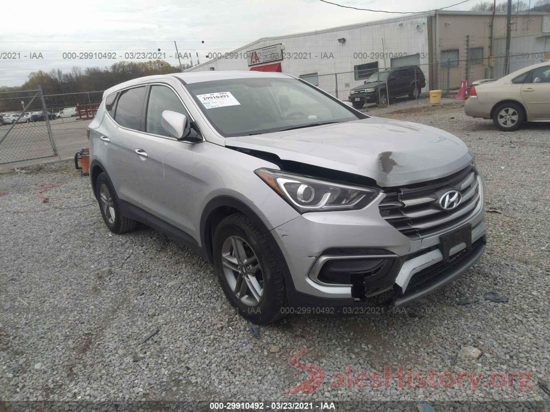 5XYZTDLB4HG466958 2017 HYUNDAI SANTA FE SPORT