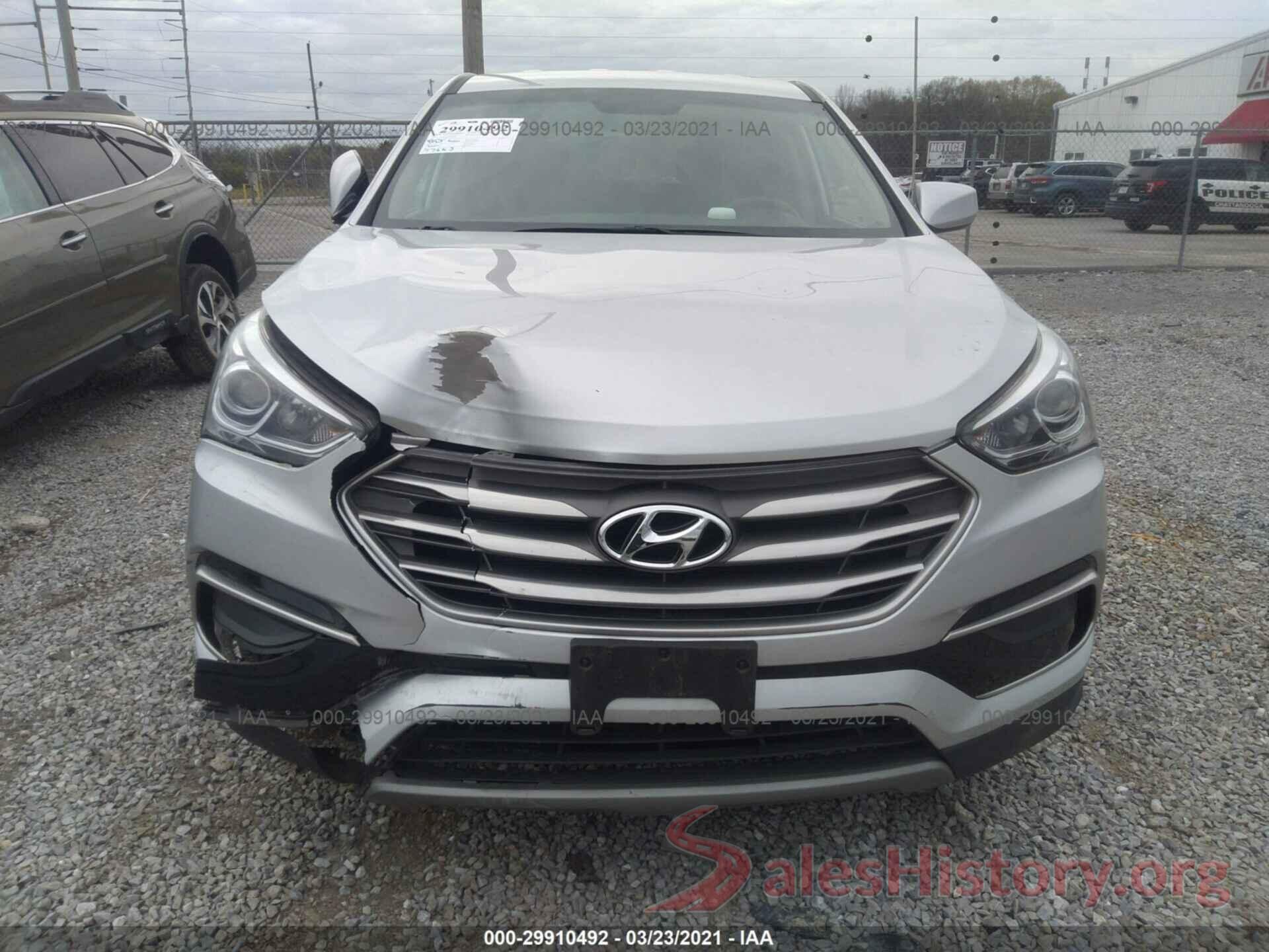 5XYZTDLB4HG466958 2017 HYUNDAI SANTA FE SPORT